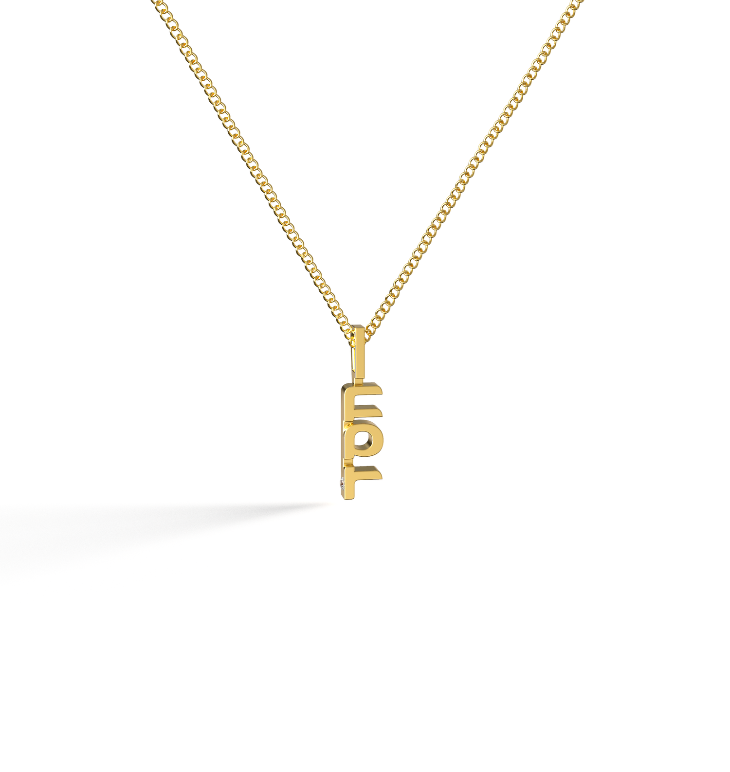 Chesed Grace Necklace, 18K Gold