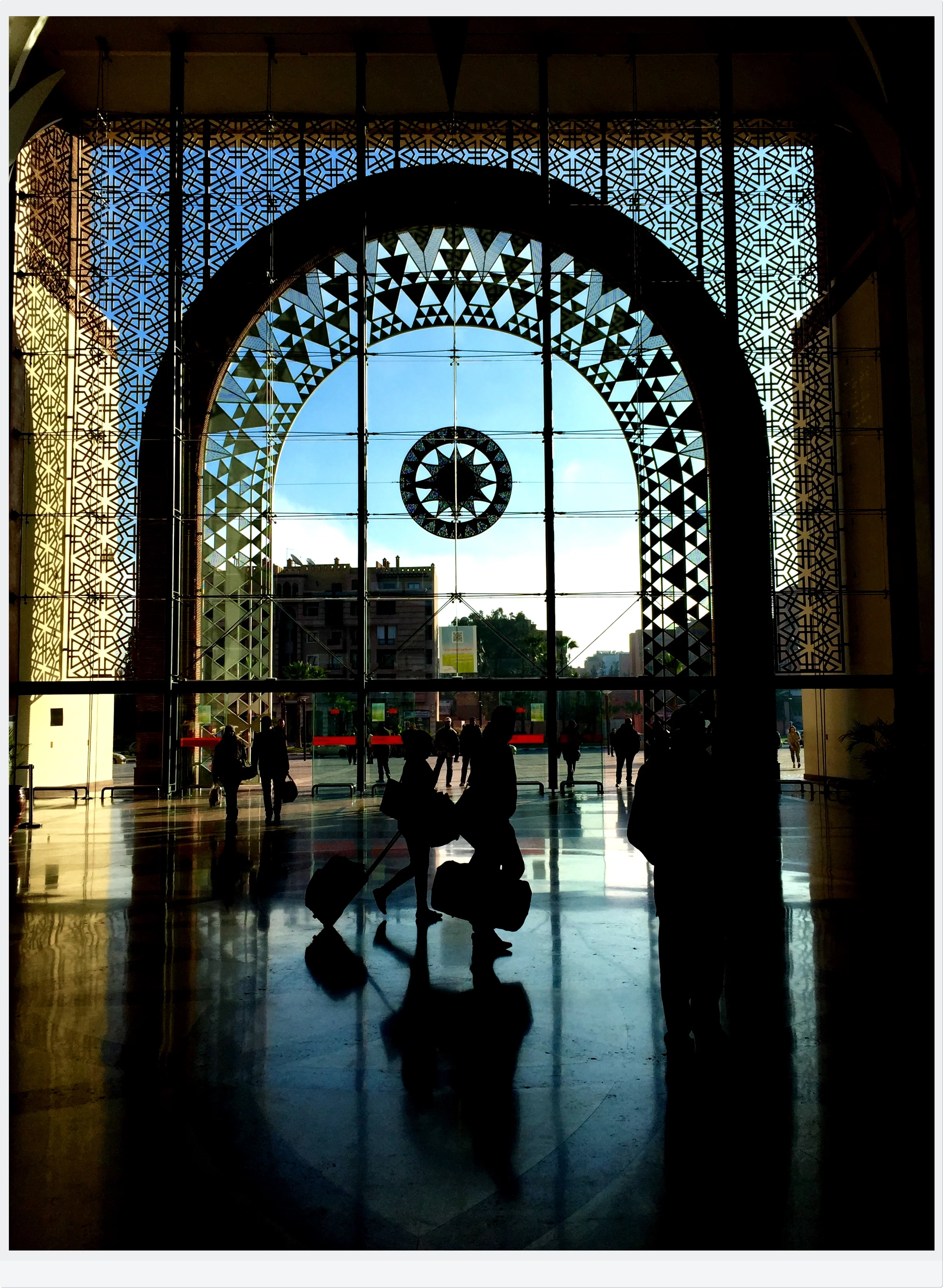 Railway Station, Marrakesh, Morocco, Africa | www.DoLessGetMoreDone.com |