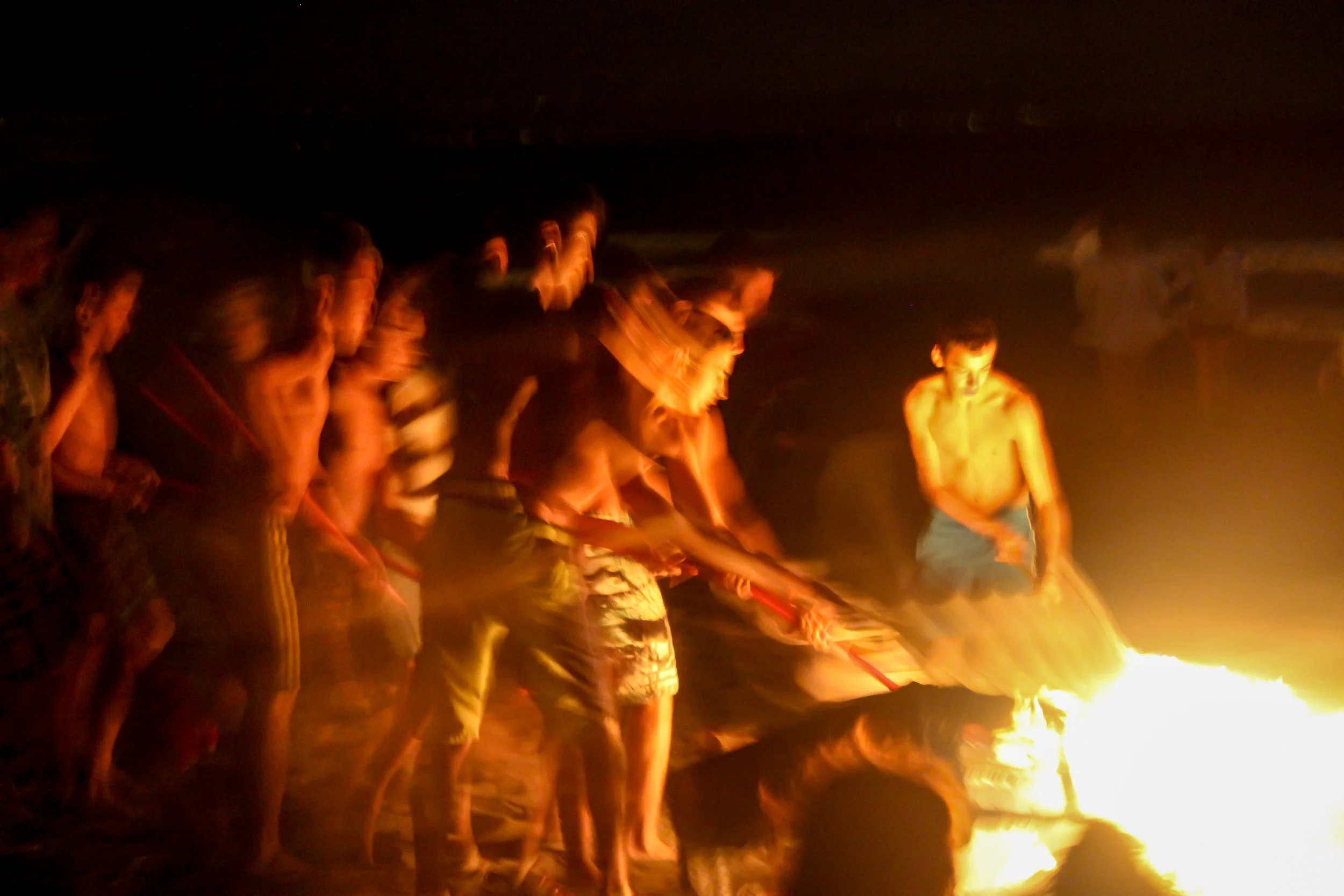 The Night of San Juan, bonfire festival, Playa de Santa Bárbara, La Linea de la Concepcion, Mediterranean Sea, Cádiz, Andalusia, Spain, Europe | www.DoLessGetMoreDone.com |