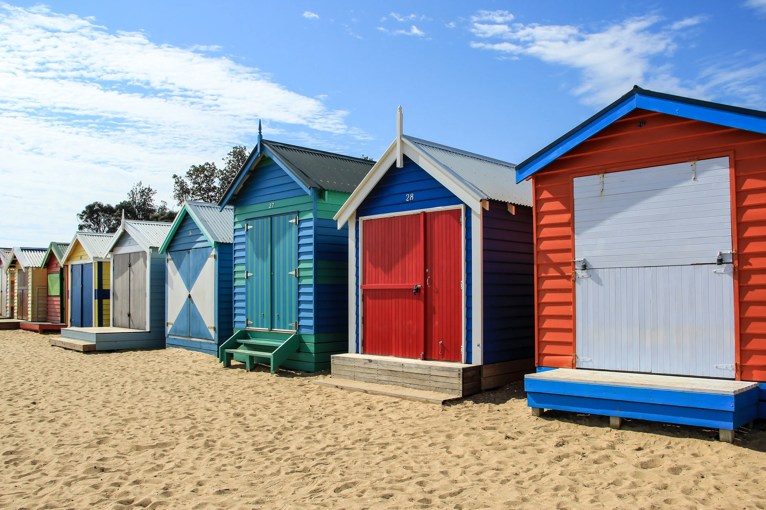 Brighton Beach, Melbourne, Australia | DoLessGetMoreDone.com |