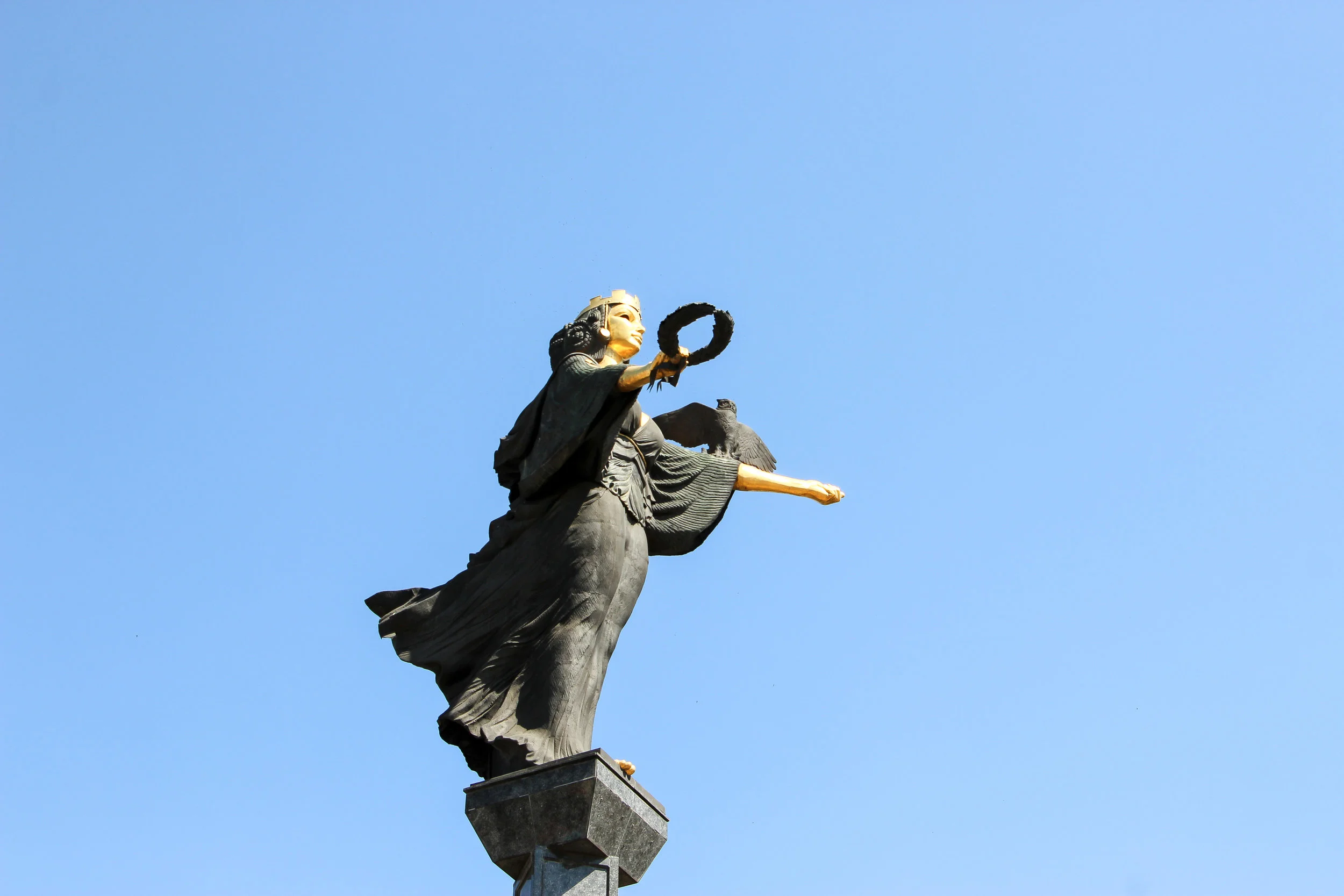 Statue of Sveta Sofia, Sofia, Bulgaria, Europe | DoLessGetMoreDone.com |