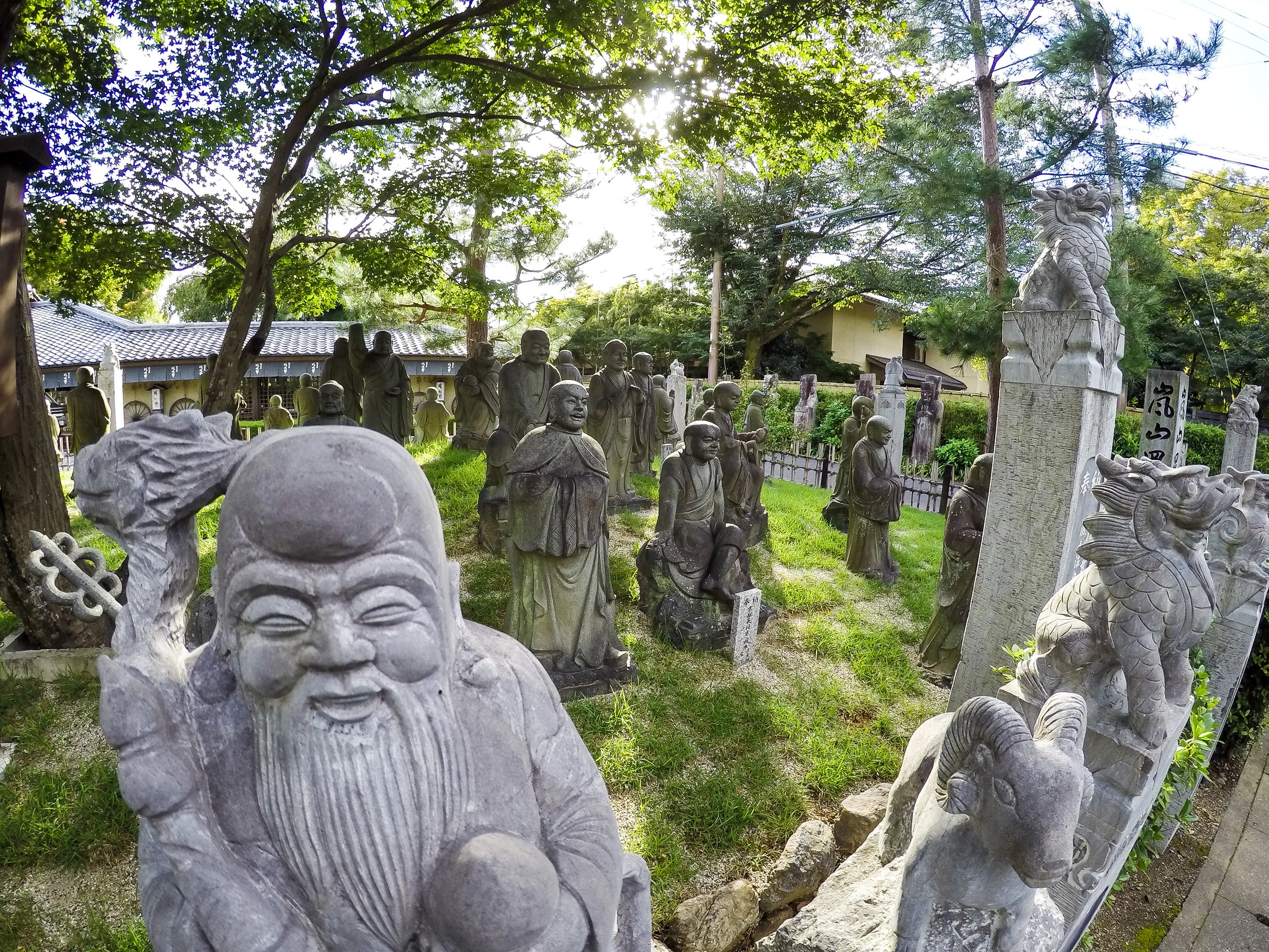 Jizo statue, Kyoto, Japan, East Asia | DoLessGetMoreDone.com |