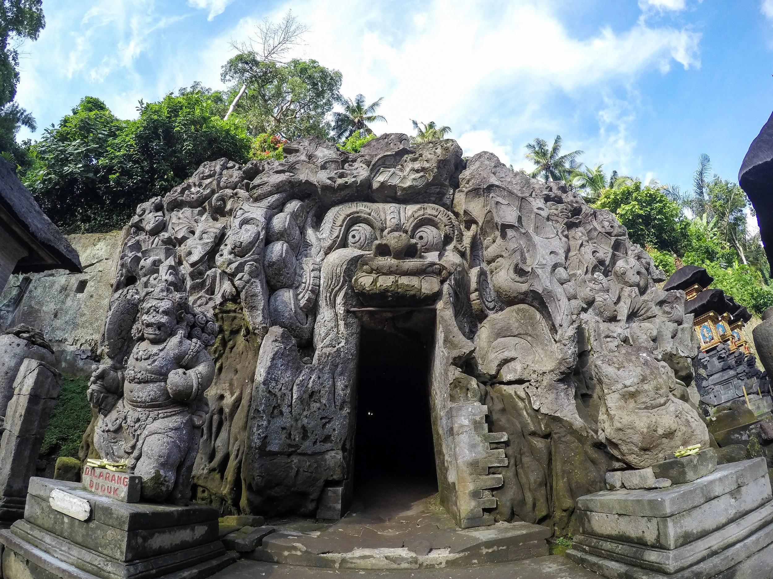 Goa Gajah or Elephant Cave, Ubud, Bali, Asia | DoLessGetMoreDone.com |