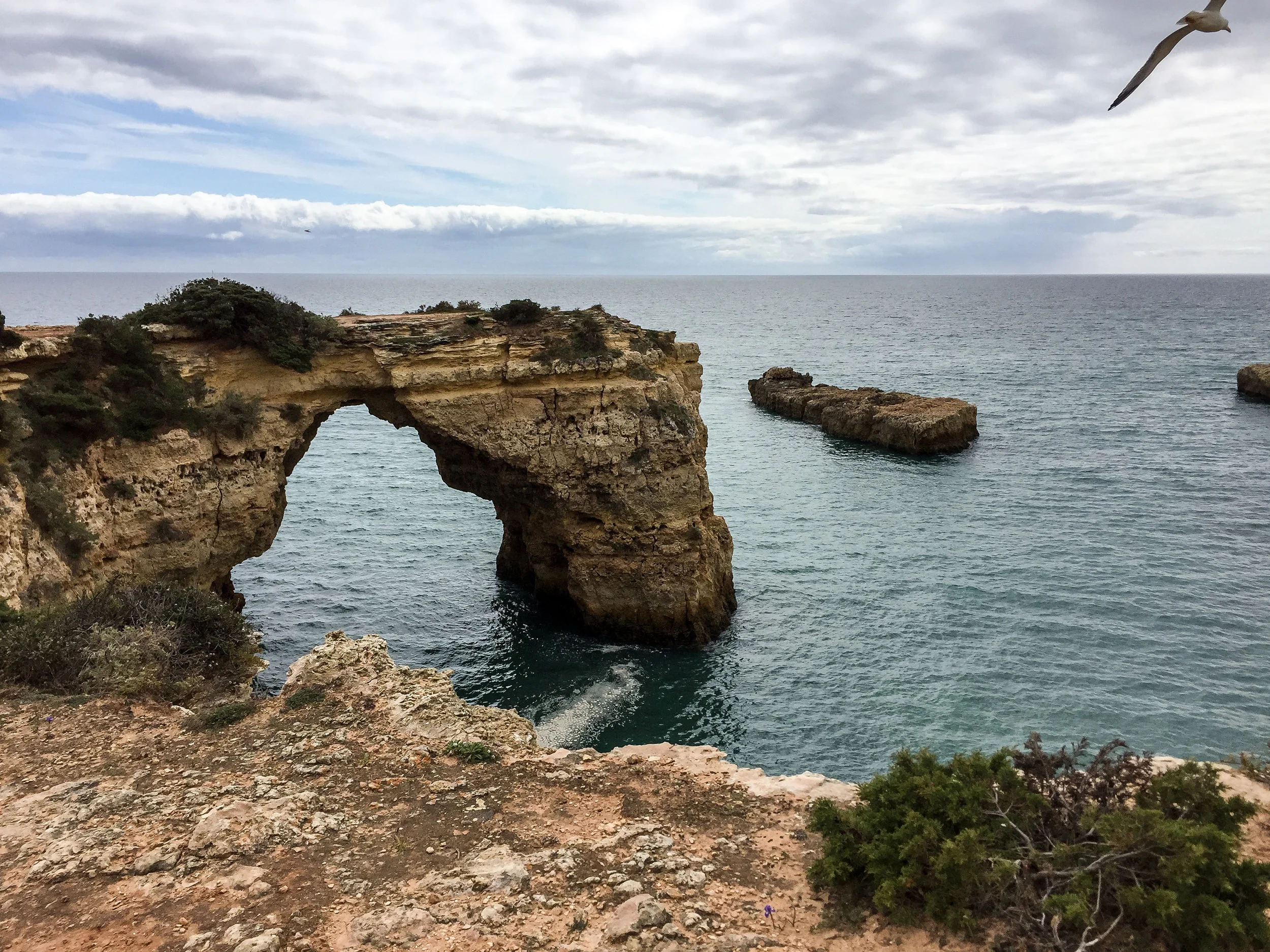 Praia de Albandeira, Portugal, Europe | DoLessGetMoreDone.com | What can we do to make it better?