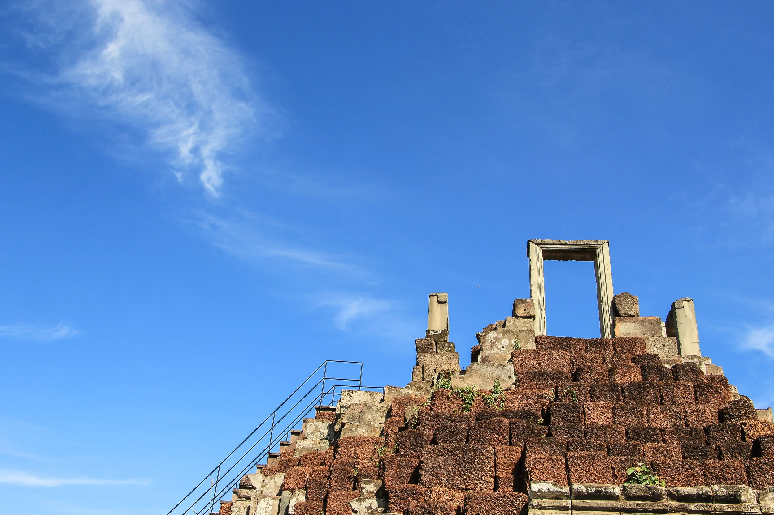 One Moment At A Time | Baphuon, Angkor Thom, Siem Reap, Cambodia, Asia | DoLessGetMoreDone.com |