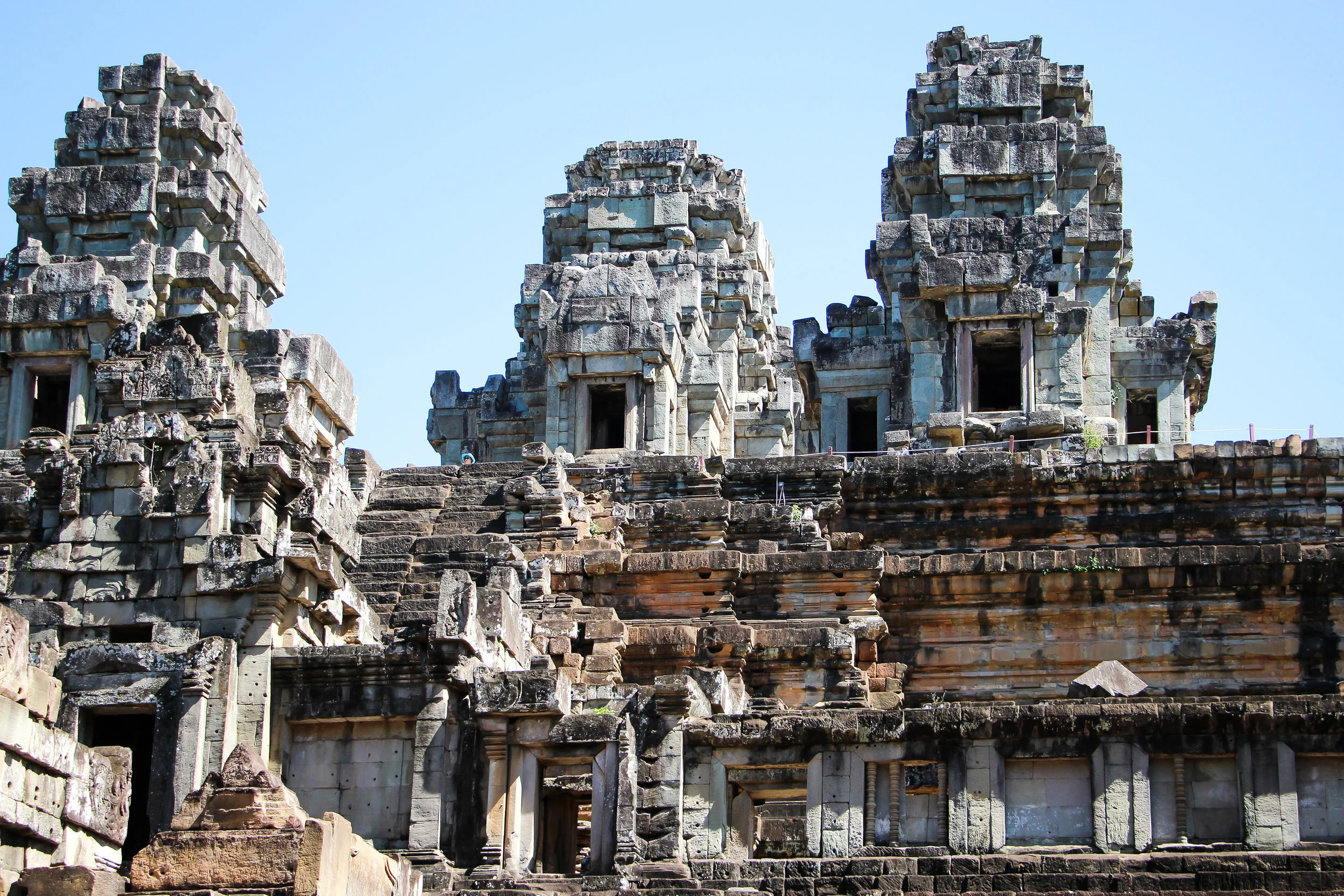 One Moment At A Time | Baphuon, Angkor Thom, Siem Reap, Cambodia, Asia | DoLessGetMoreDone.com |