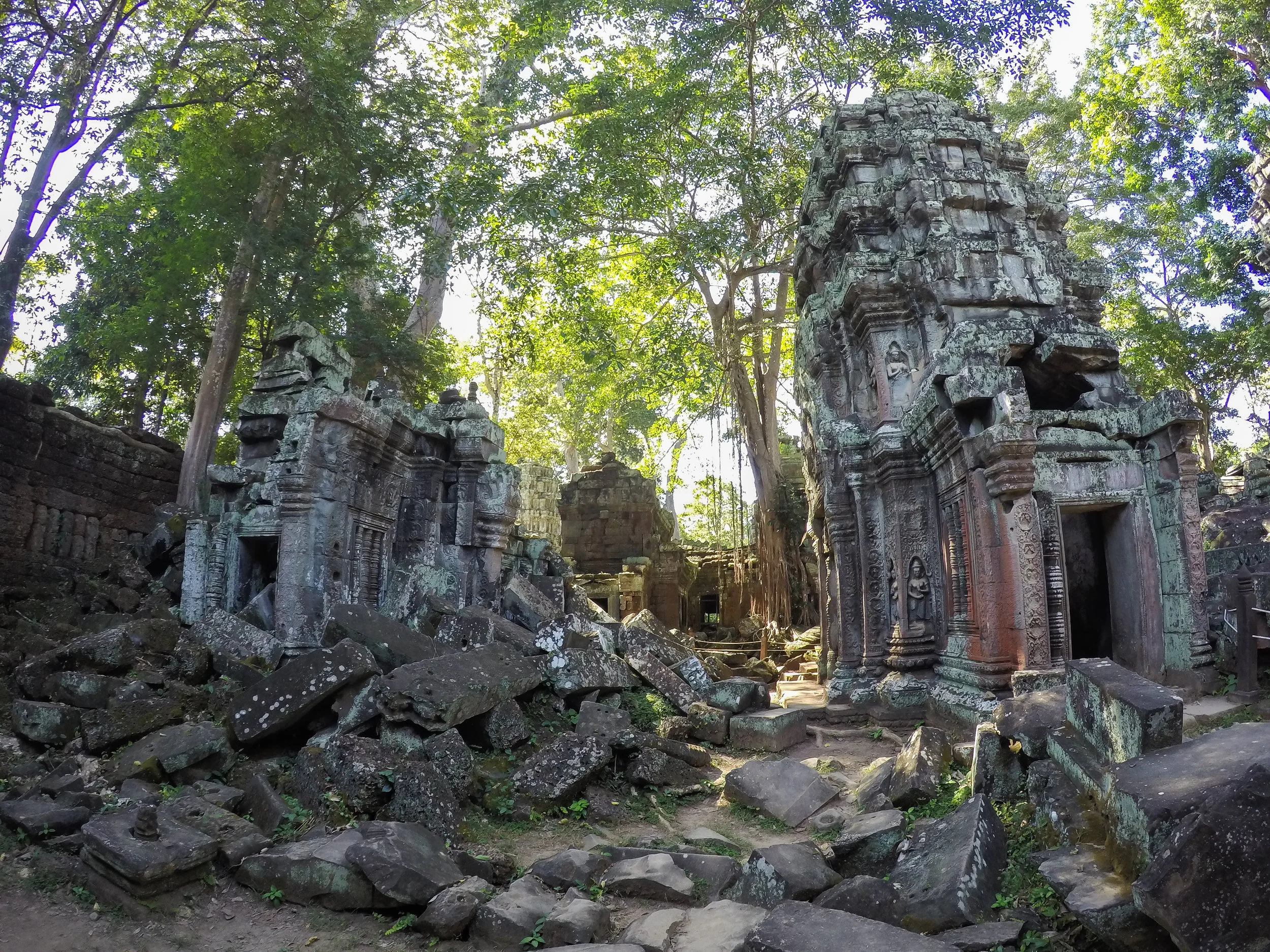 One Moment At A Time | Banteay Kdei, Angkor, Siem Reap, Cambodia, Asia | DoLessGetMoreDone.com |