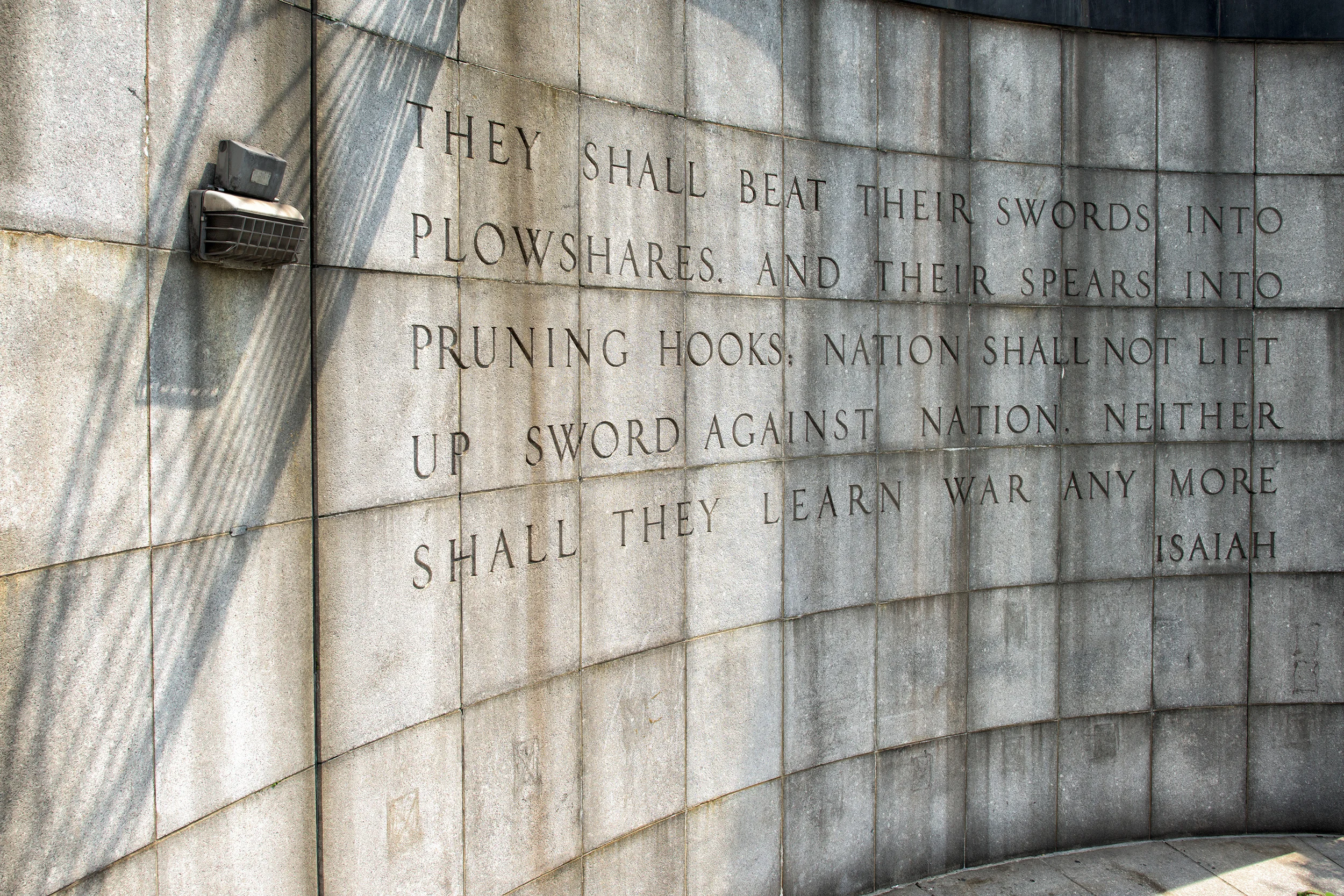 The Isaiah Wall And The World: Peacekeeping In A World Without Peace To Keep