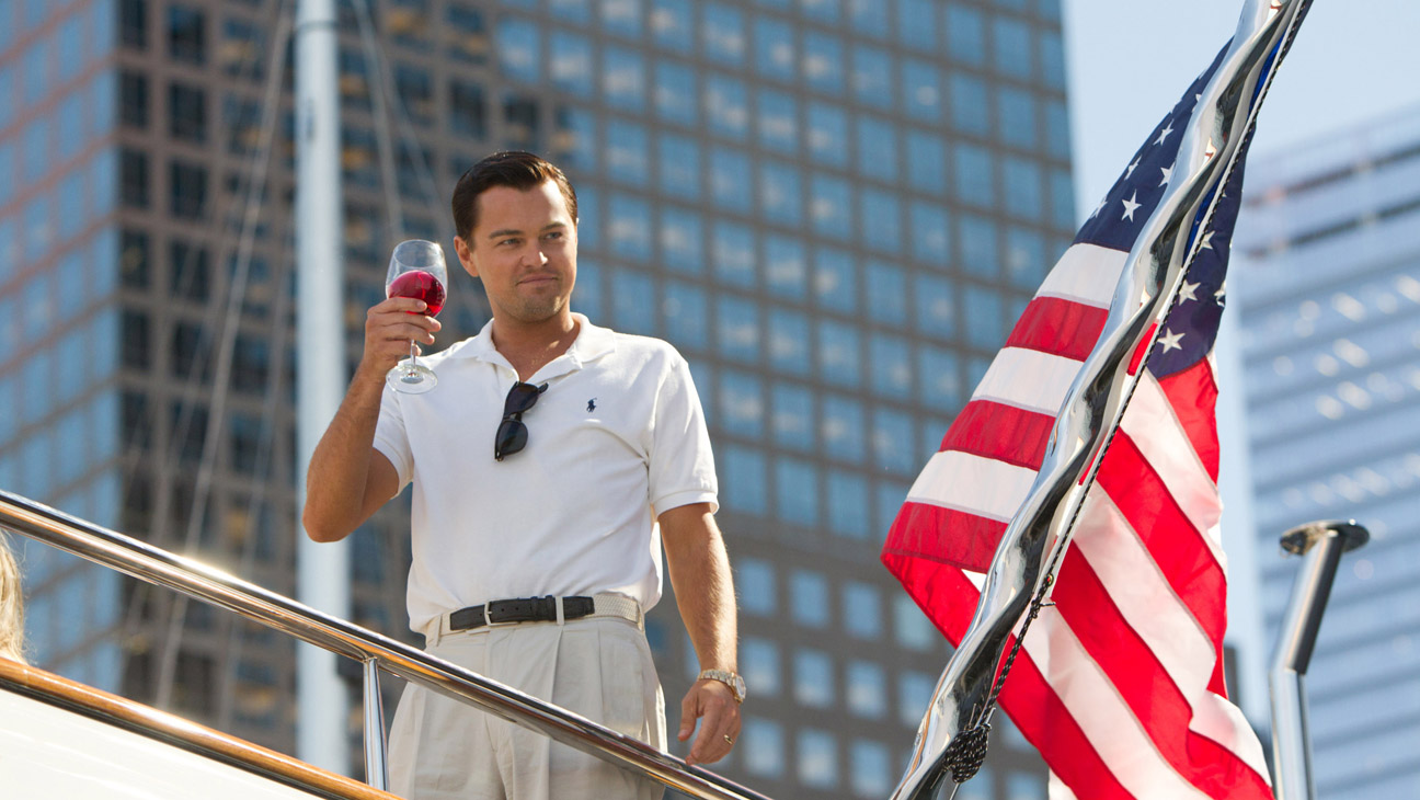 A scene from Martin Scorsese's The Wolf of Wall Street.