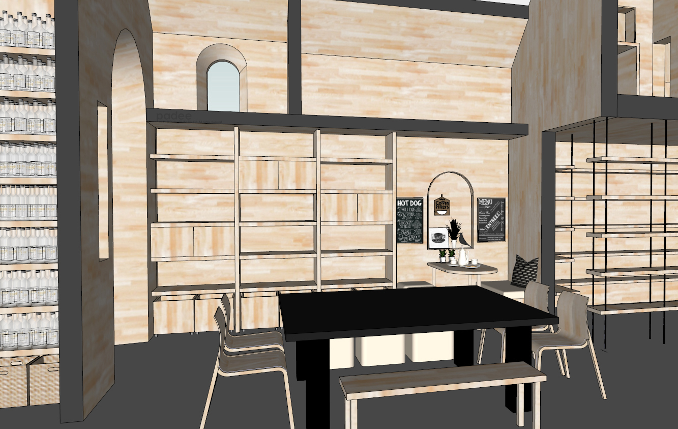 Seating Area & Display