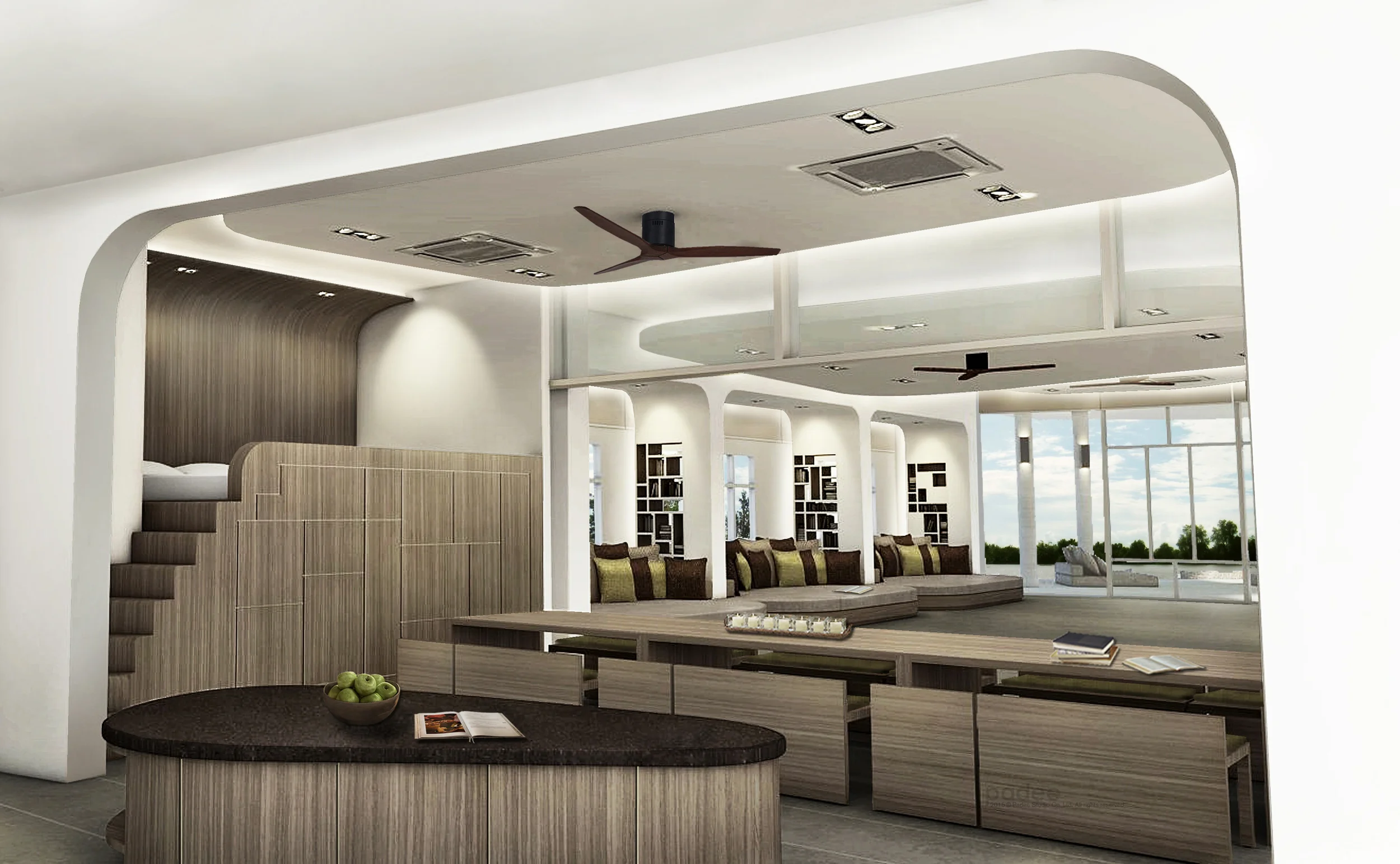 Dining & Sleeping Area