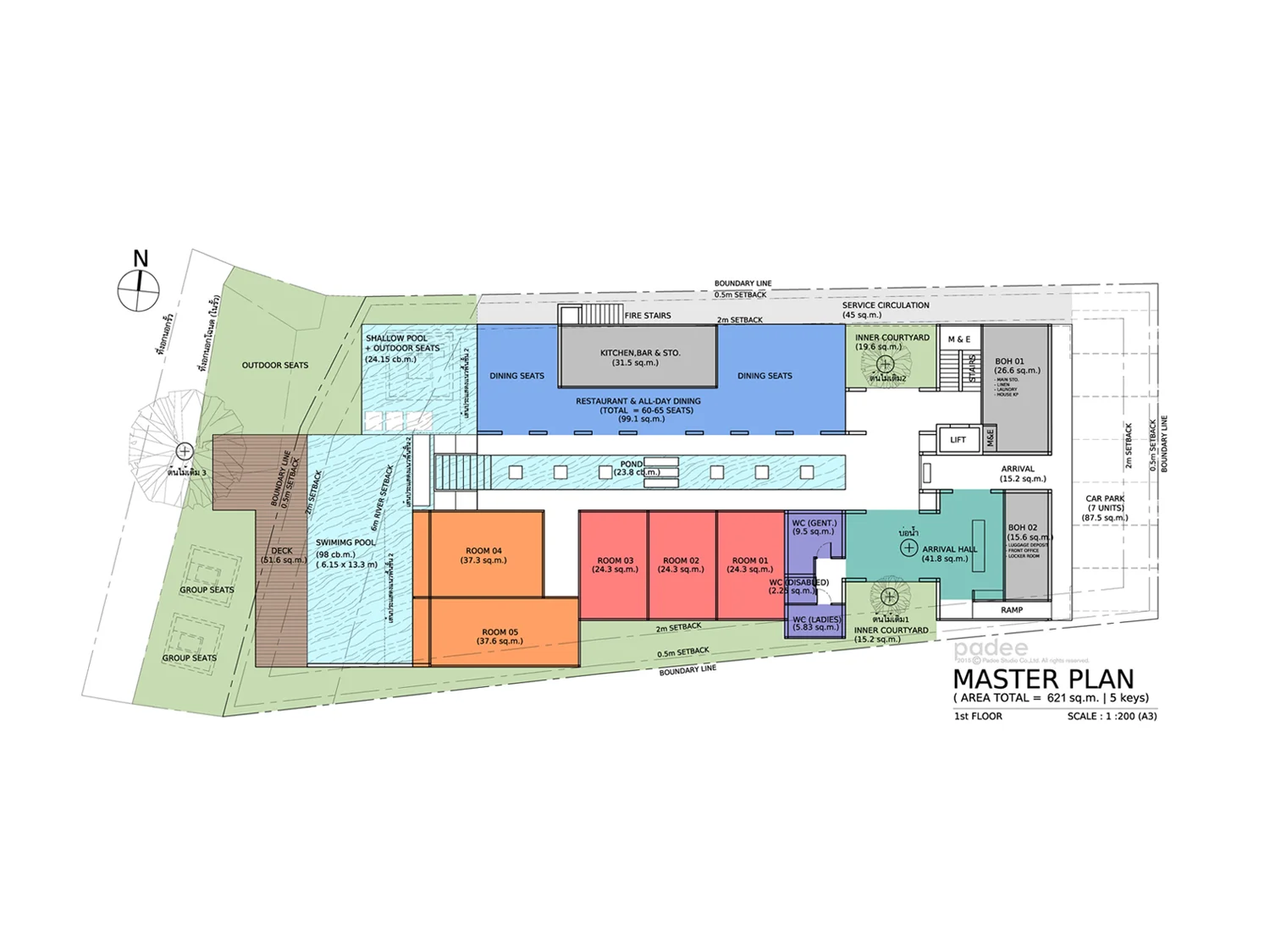 Master Planning : 1st Floor