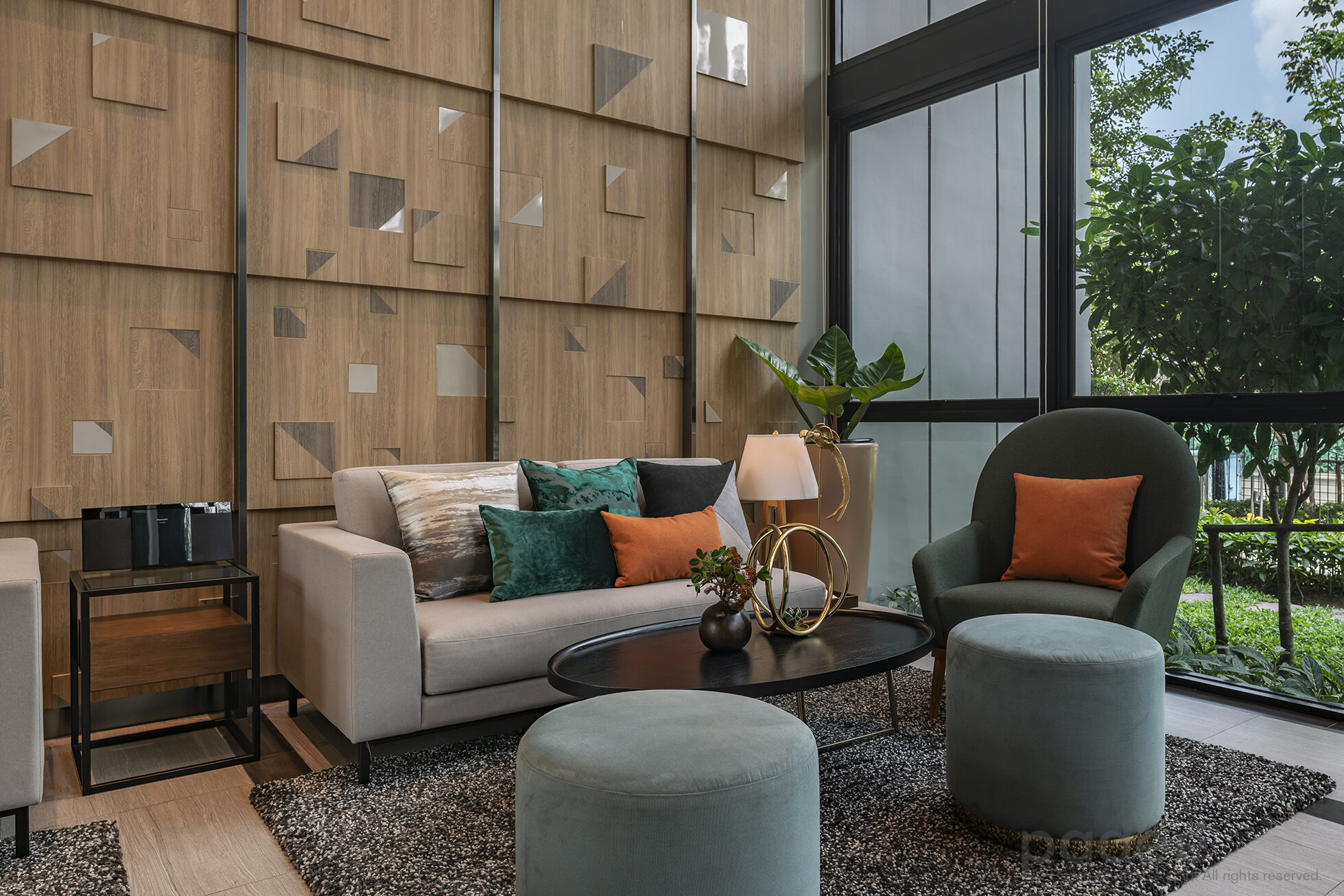 Sofa Set : Lobby & Living Area : Tower A