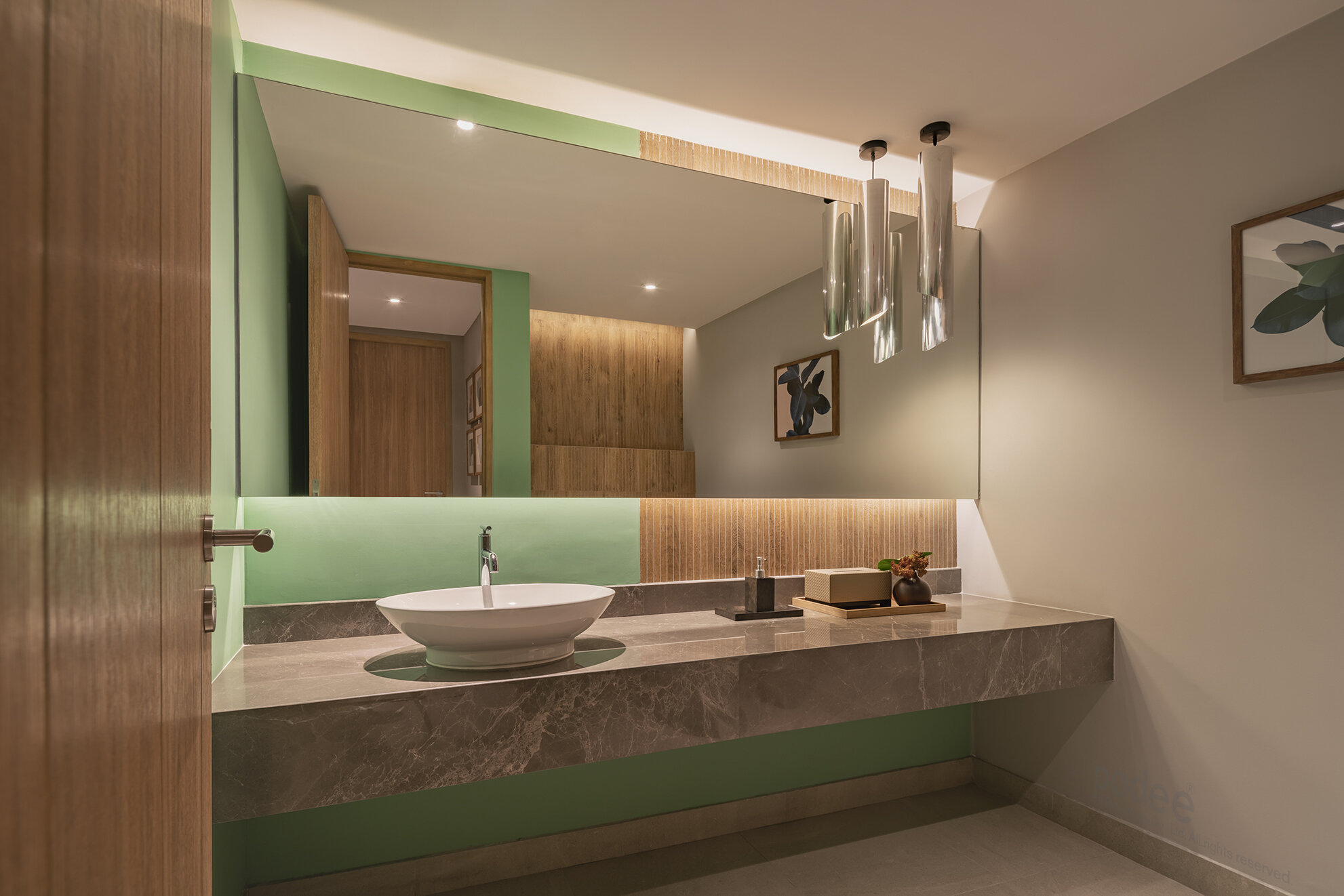 Powder Room : Tower A & B