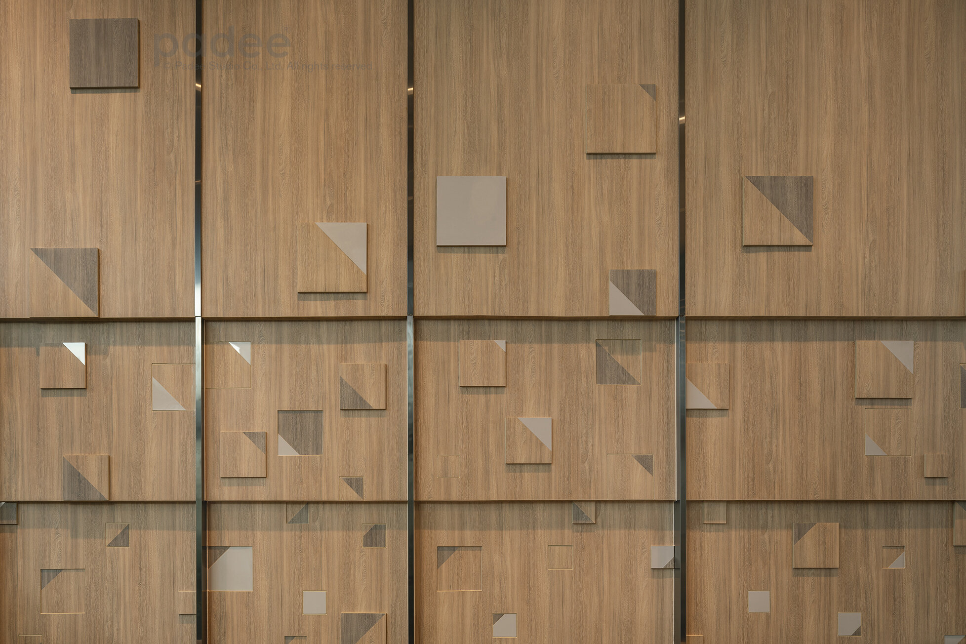 Wall Pattern Detail : Lobby & Living Area