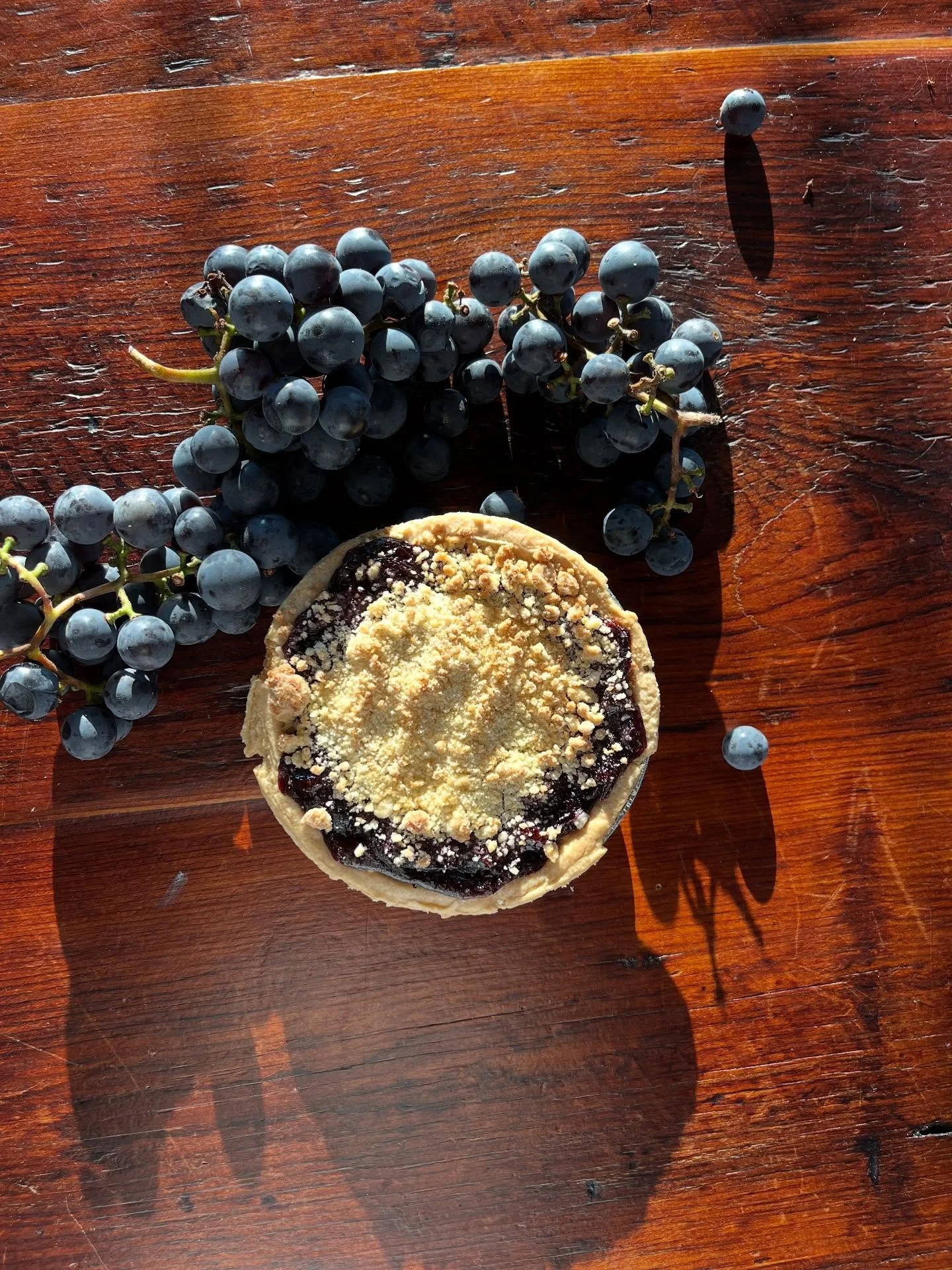 We&rsquo;d like to welcome fall with these Concord grape pies! 🍇🥧

#fallfoods #concordgrapepie #lititz #eatpie