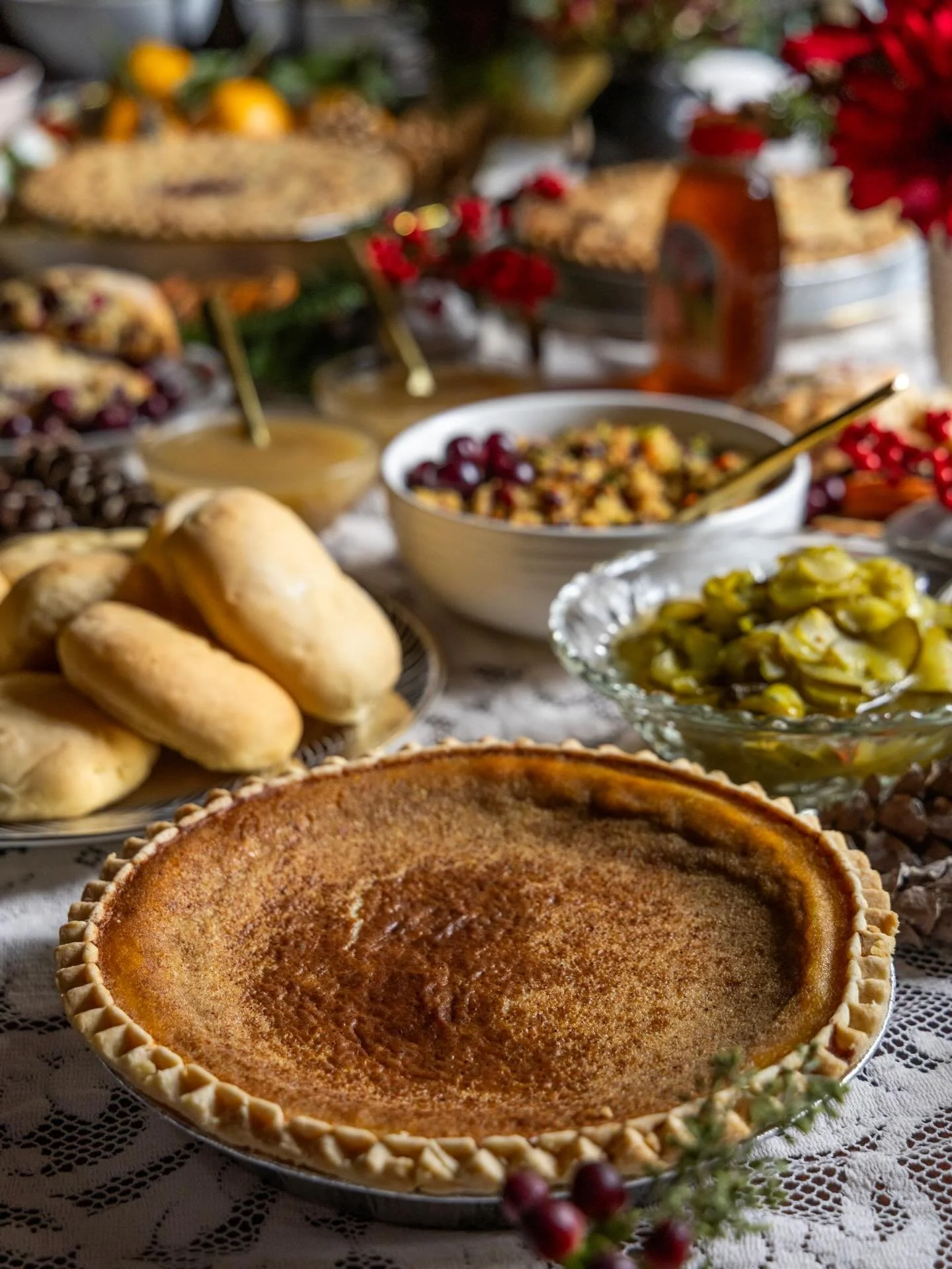 Feeling tired and thankful &mdash; but mostly thankful for all our people working tirelessly through the last few days to get everyone&rsquo;s food ready. And for everyone who continues to support our business. Thank you. Happy Thanksgiving. 🦃🍁 #th