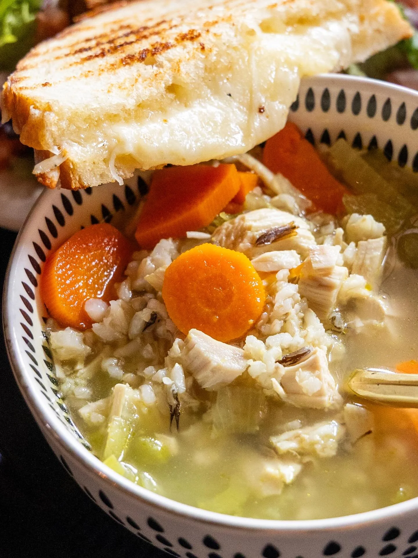 If your wanting some of this tonight be sure to get here early. We&rsquo;re closing at 6:00 tonight for our spring staff meeting. Easter prep, Spring menu, making improvements is all in the works. Is it really ten years? #palmsunday #grilledcheese #l