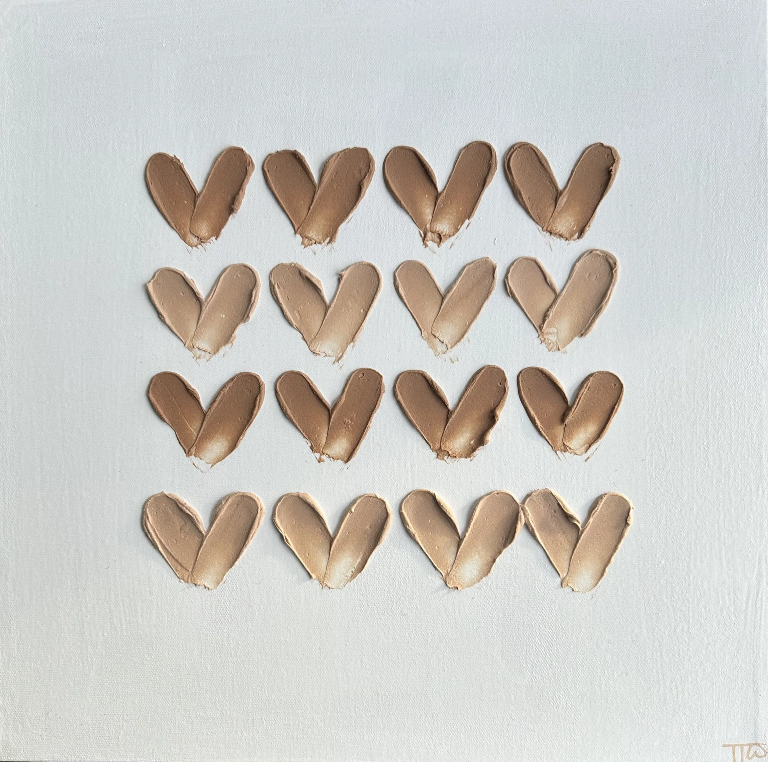 Textured Hearts Series 2024 — Taisha Teal