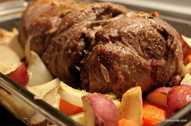 Lamb Marinated in Meyer Lemon & Fennel Pollen