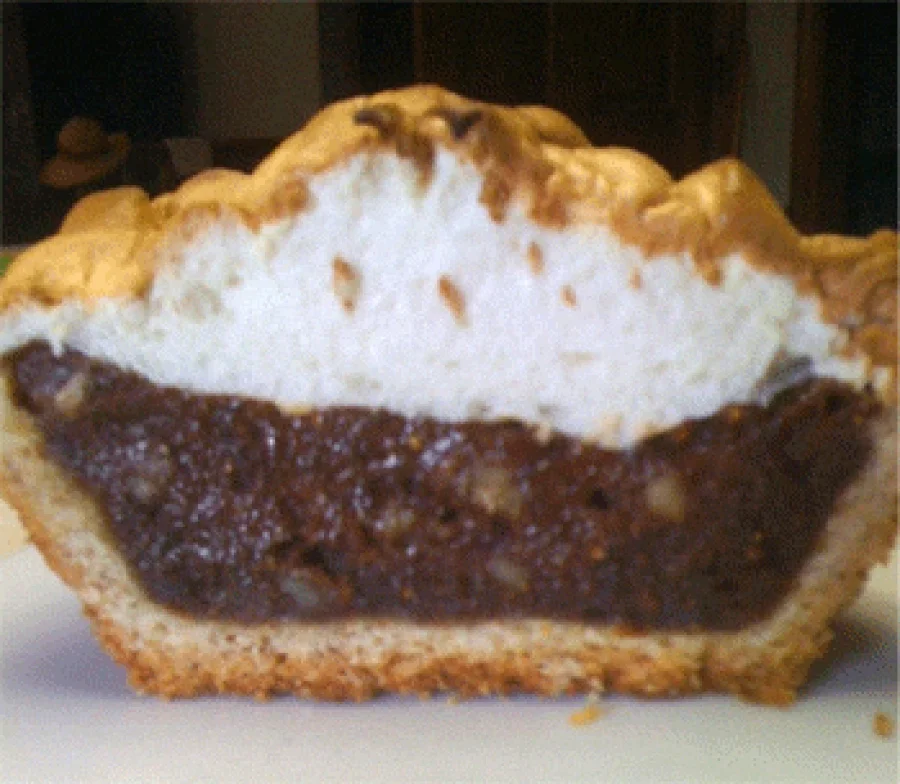 Fig & Fennel Pollen Meringue Pie