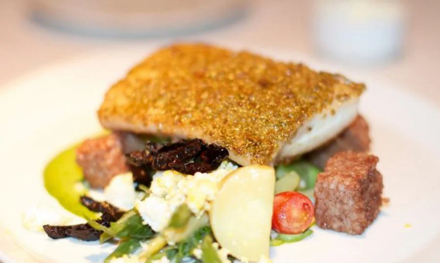 Fennel Pollen Encrusted Mahi Mahi