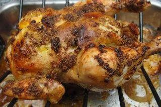 Roast Chicken with Fennel Pollen, Meyer Lemon