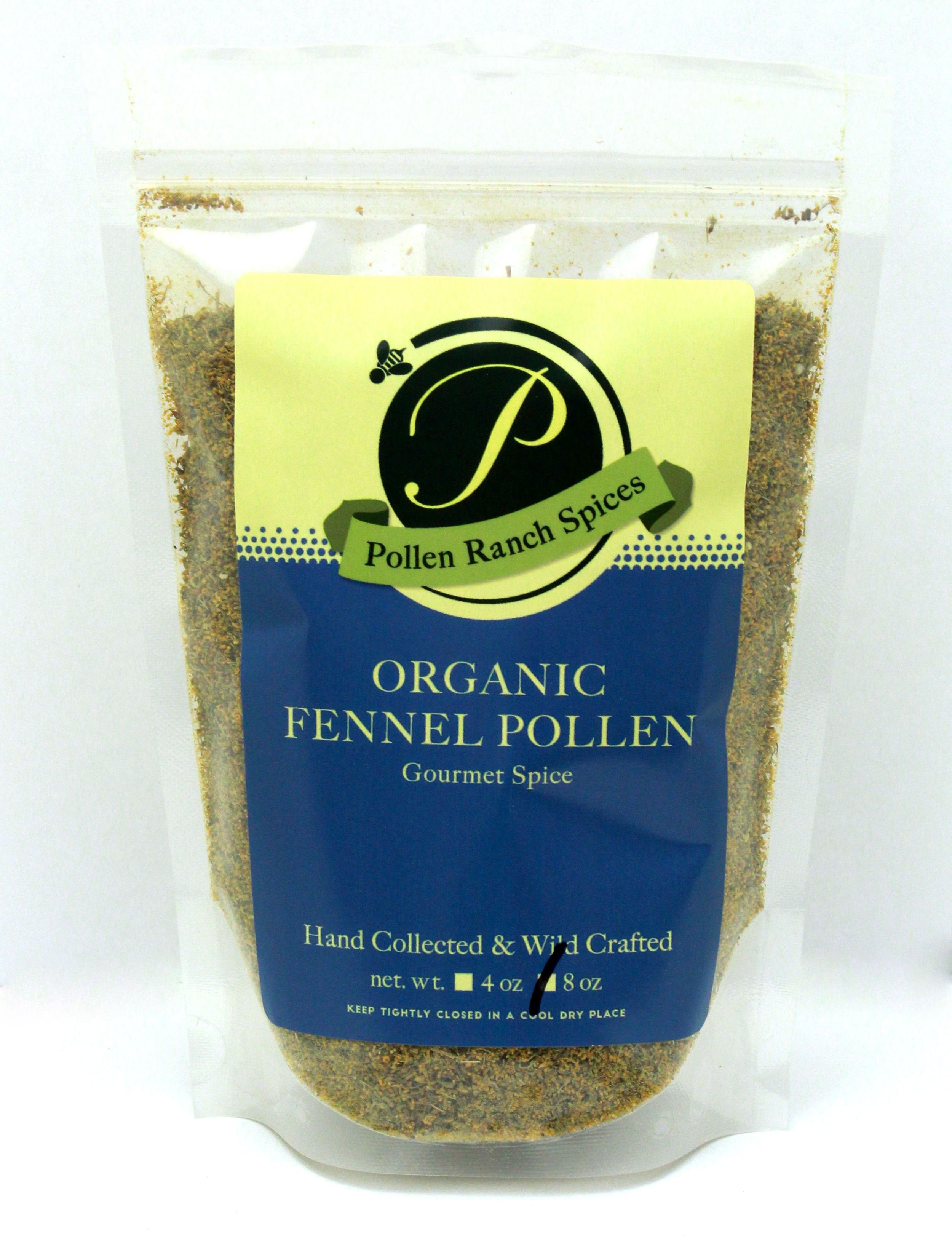 ORGANIC FENNEL POLLEN 8 OZ SEALED POUCH