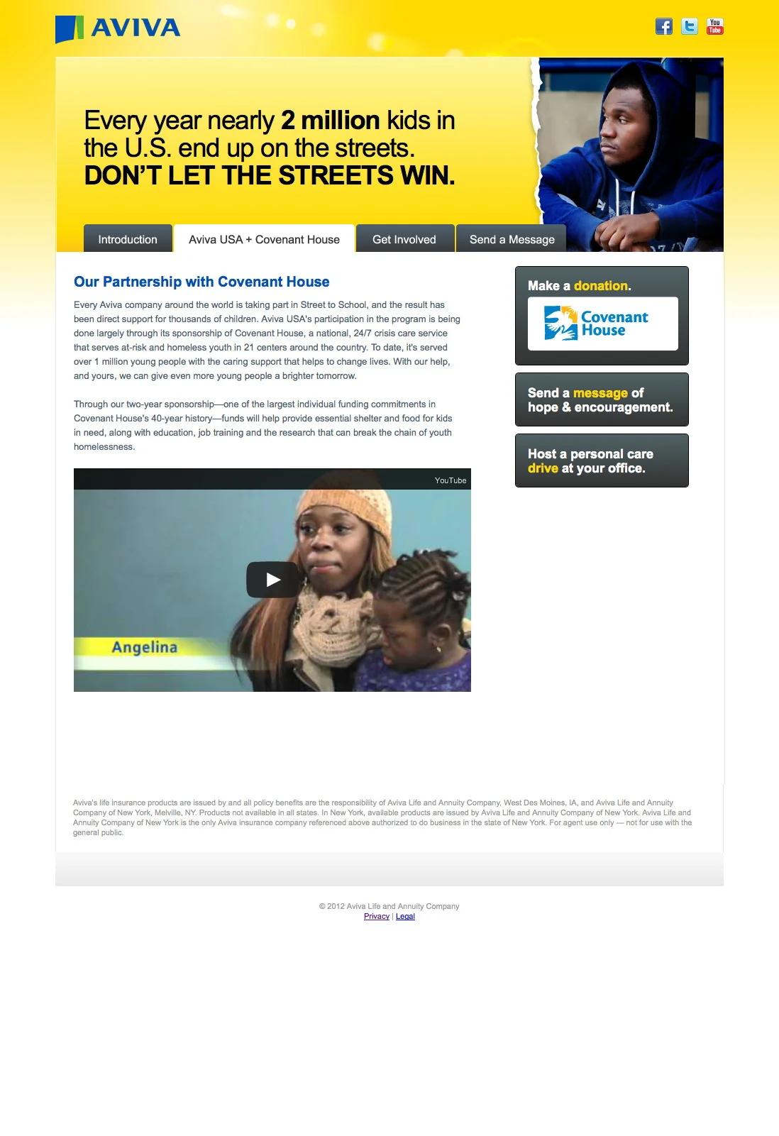 Agent Care Microsite