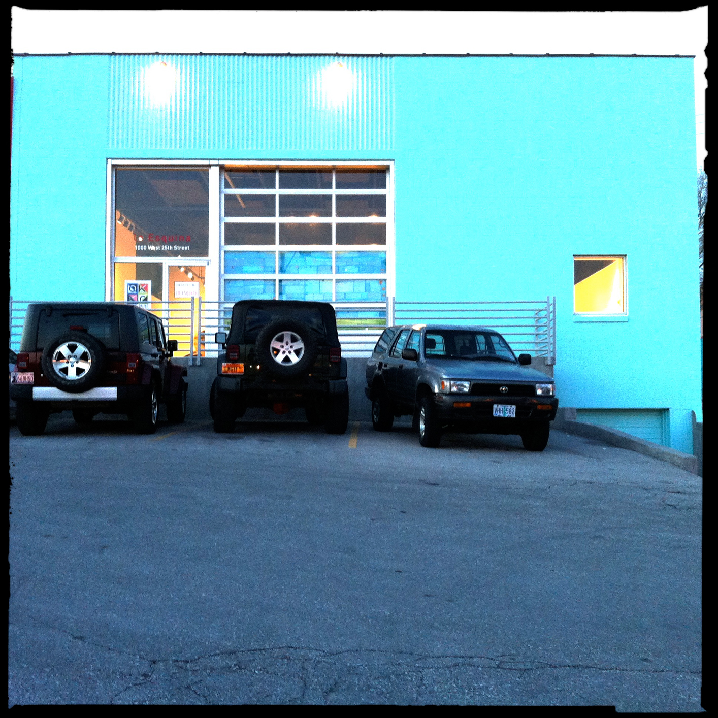 installation view, exterior