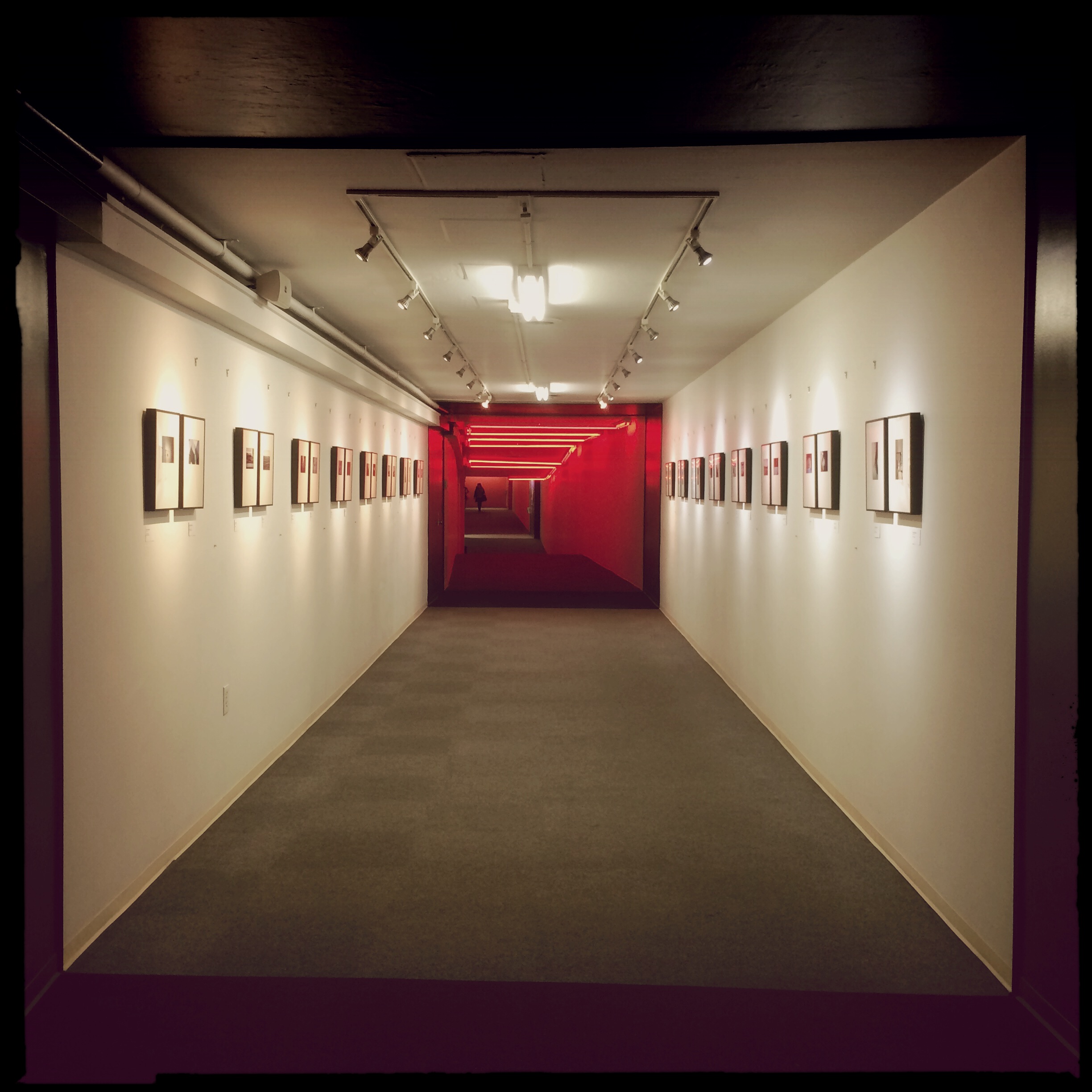 red hallway