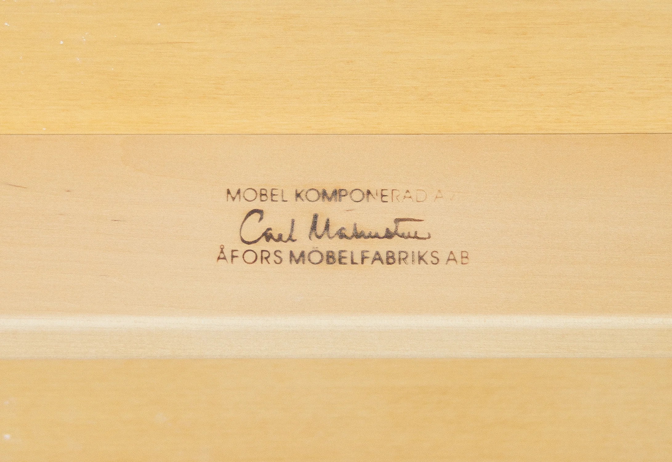Carl Malmsten Zürich