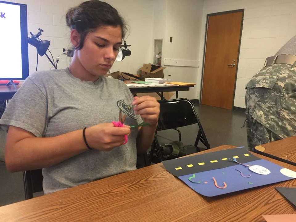 AMAP gives cadets an opportunity for reflection and a healthy form of self-expression.