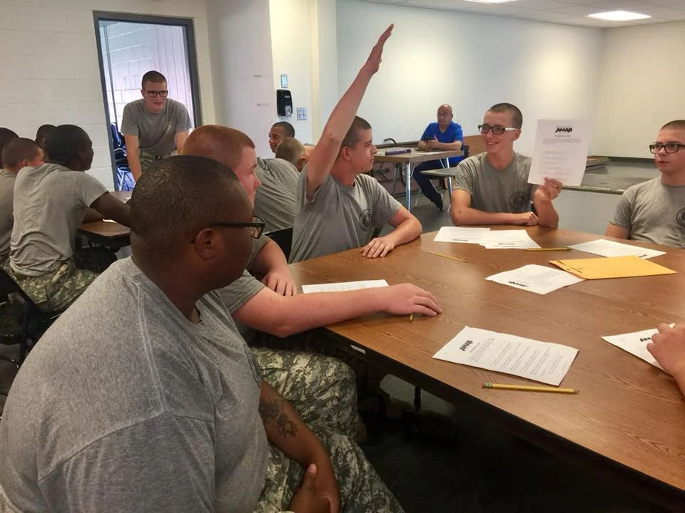 Cadets are voting on which script to produce into an animation.