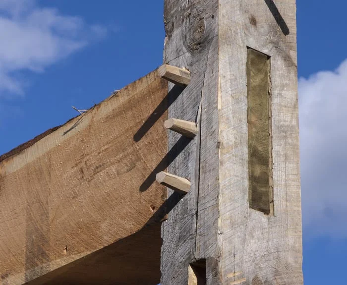 Example of a through-tenon