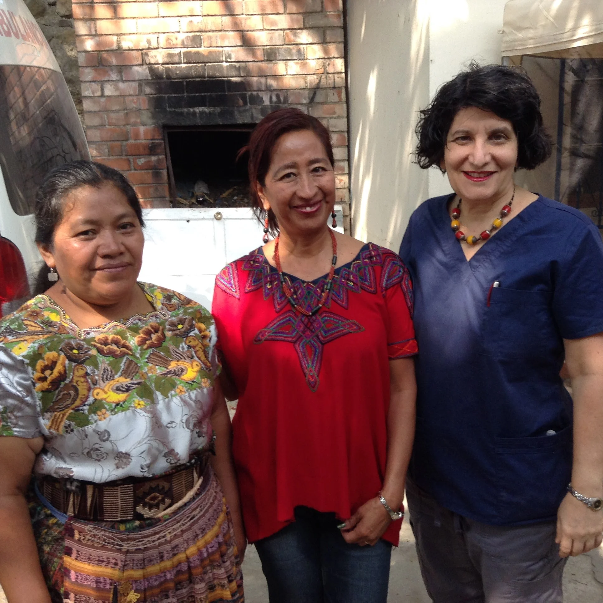 Dr. Boccino and her local crew