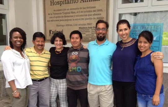 IHP trains Hospitalito Atitlan in Auricular Acupuncture