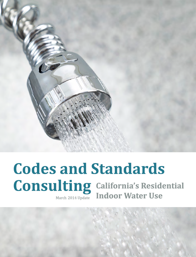 California's Indoor Water Use