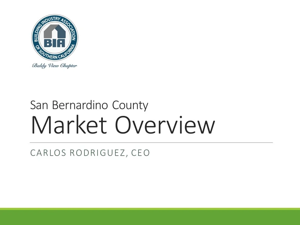 Housing Market Overview