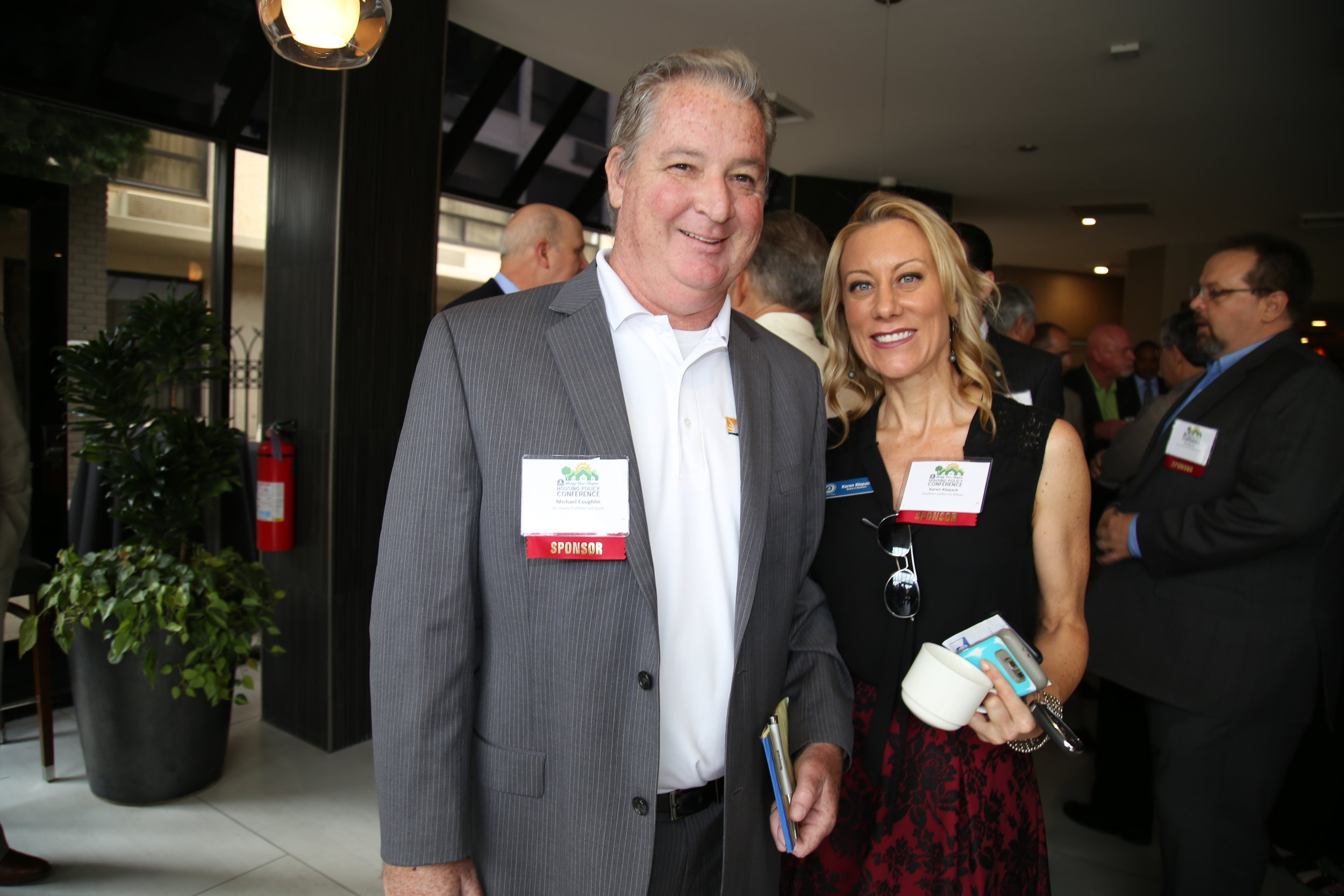  BIABV Board of Directors member Karen Klepack and colleague represent Southern California Edison at our VIP Reception 