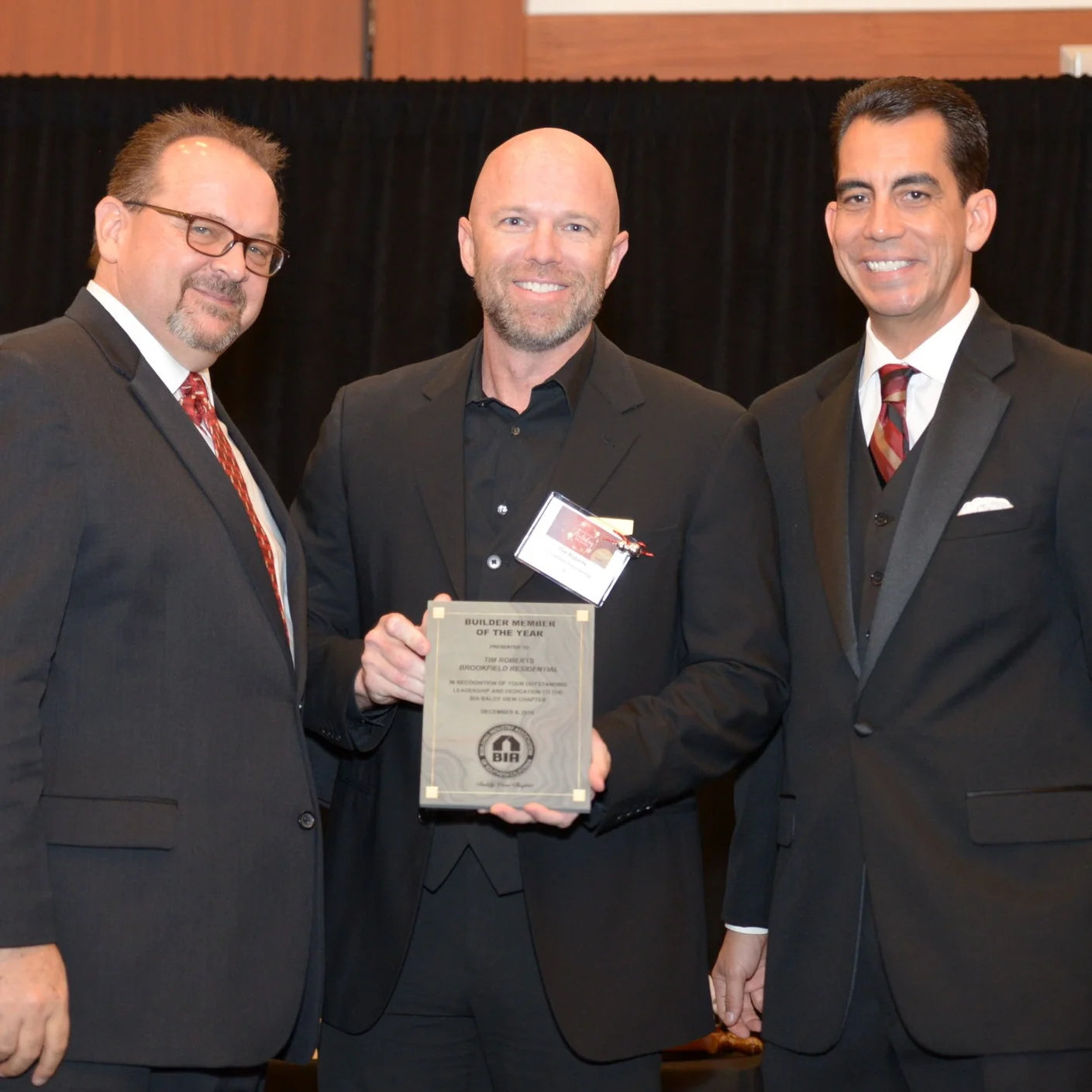   BUILDER MEMBER OF THE YEAR   Tim Roberts,  Brookfield Residential  
