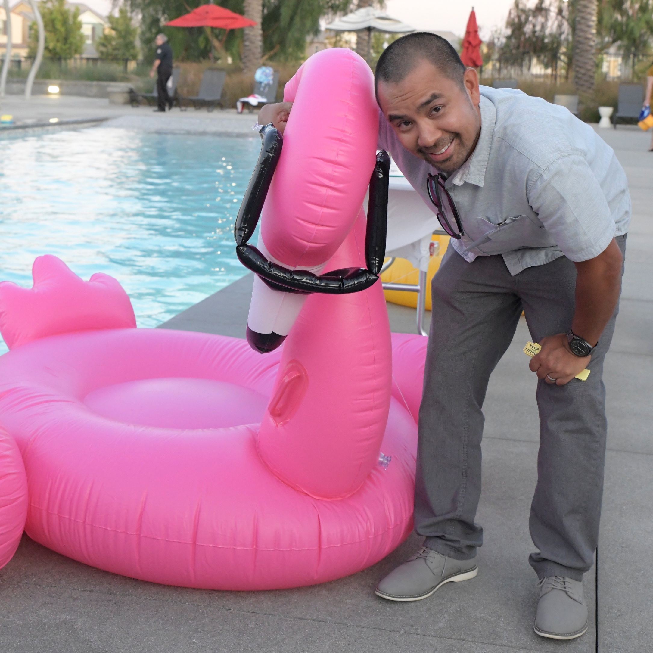Flamingo Pool Floatie