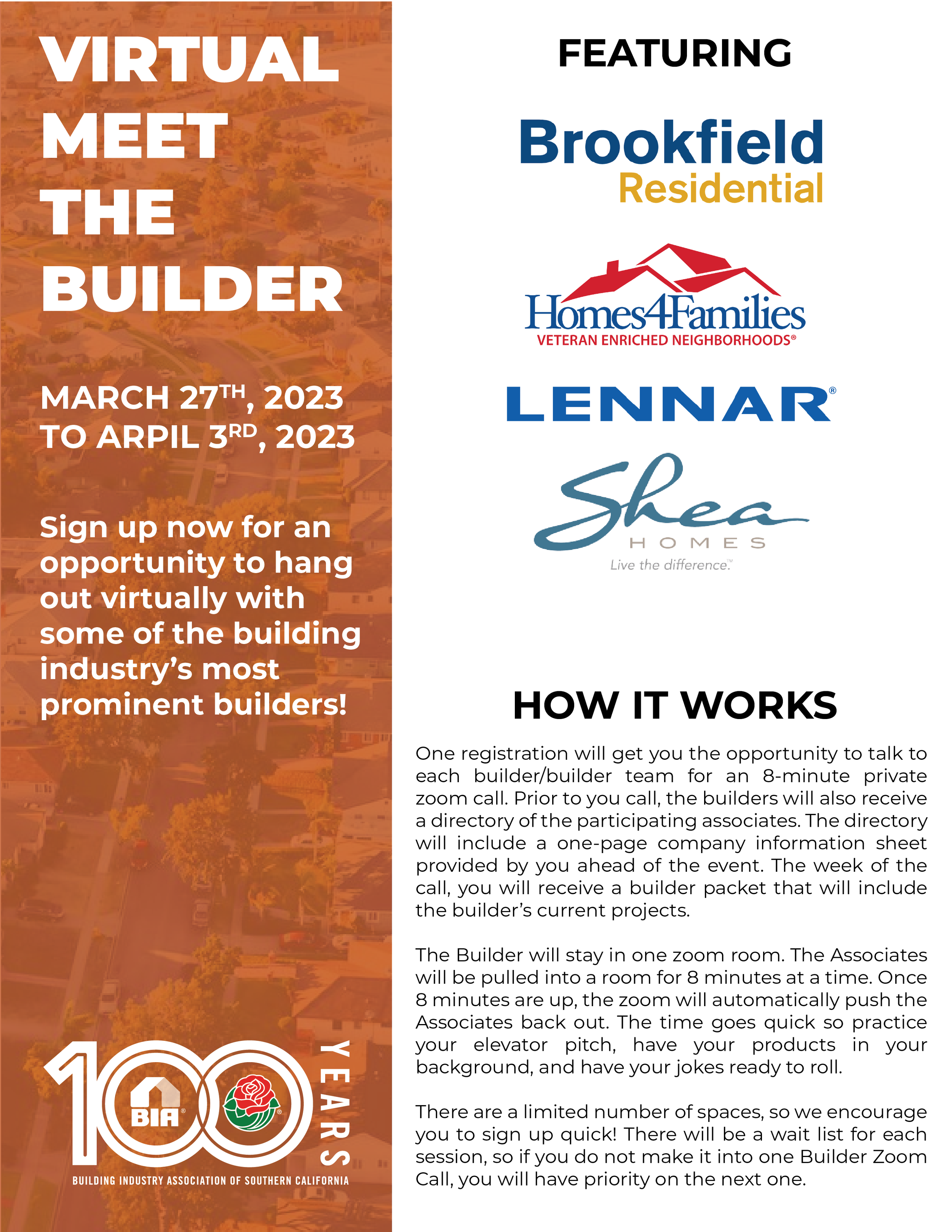 Virtual Meet the Builder