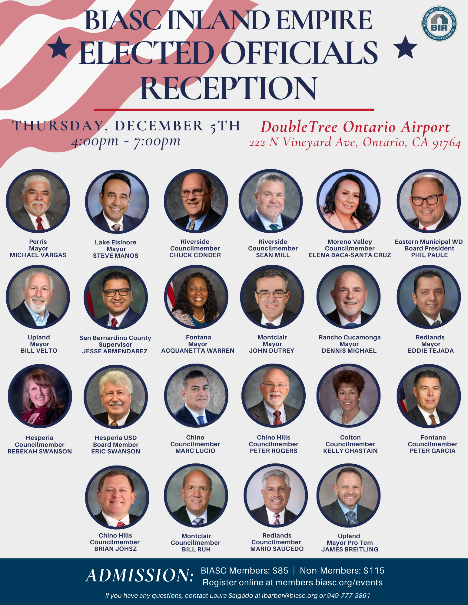 BIASC Inland Empire Elected Officials Reception