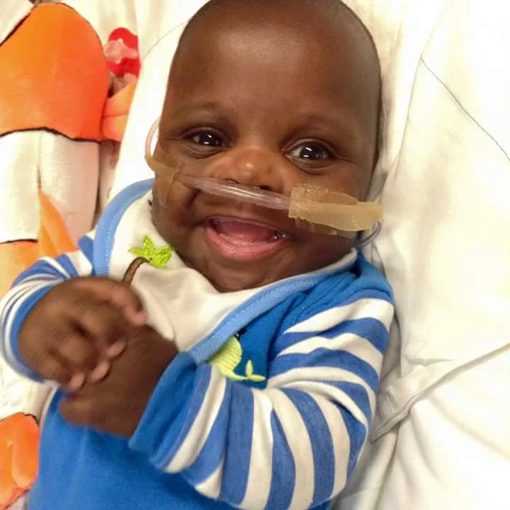 "Taco", the son of MomsFirst Community Health Worker, Jennifer Jones, who passed away at 10.5 months old after being born 3 months premature.