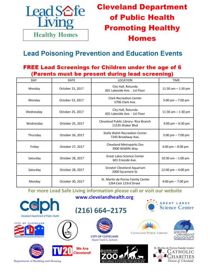 Lead Poisoning Prevention Schedule Oct 2017 Flyer.png