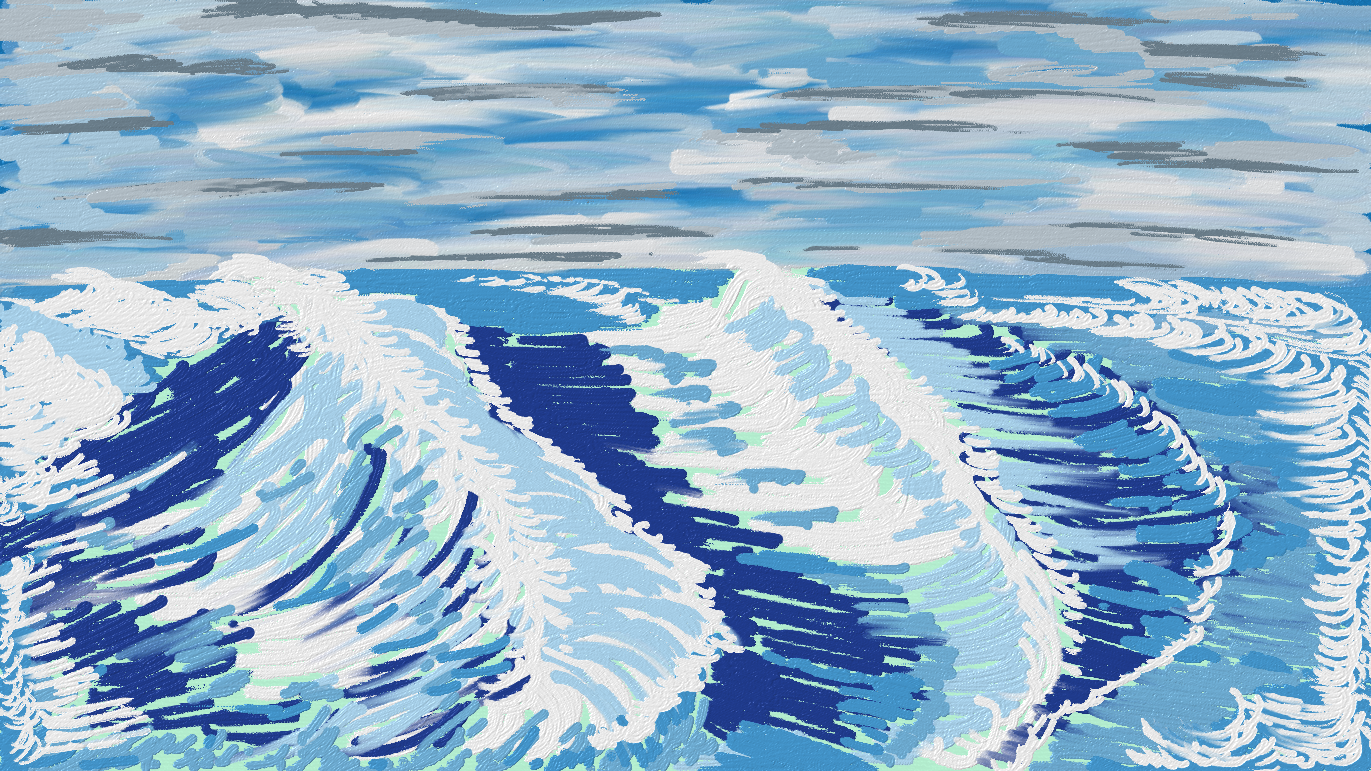 Rough Seas - SOLD
