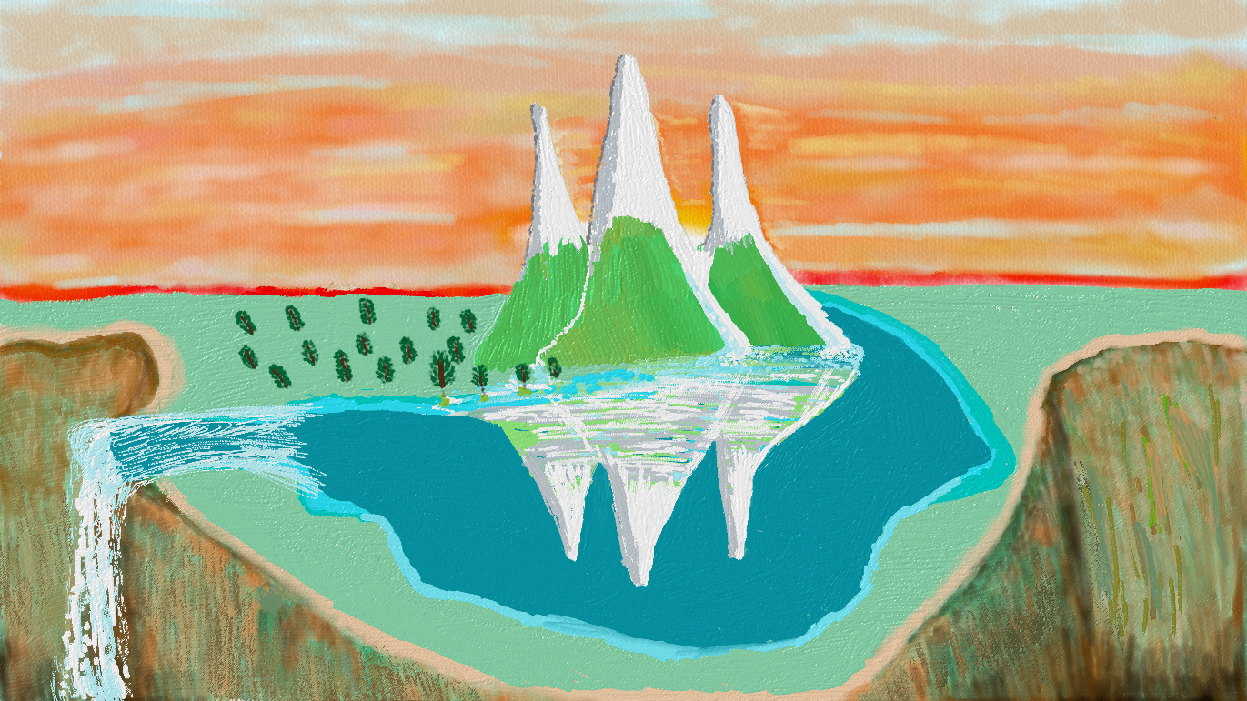 Mountain Plateau Sunrise - SOLD