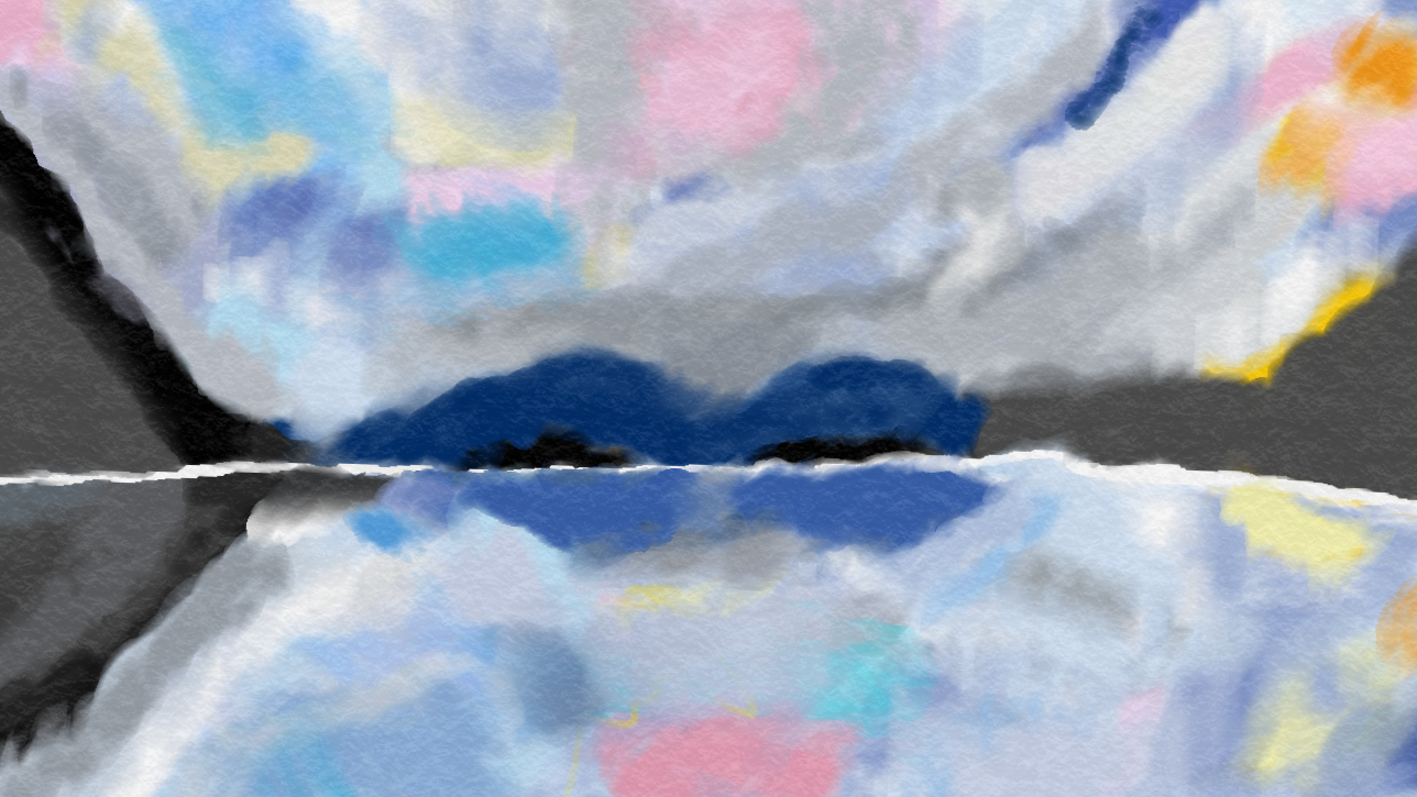 Cloud Lake Revisited - SOLD $150.00 12 /16.