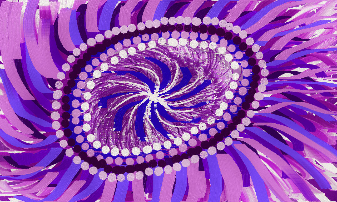 Purple Peppered Petals $75.00 - 05/2017.
